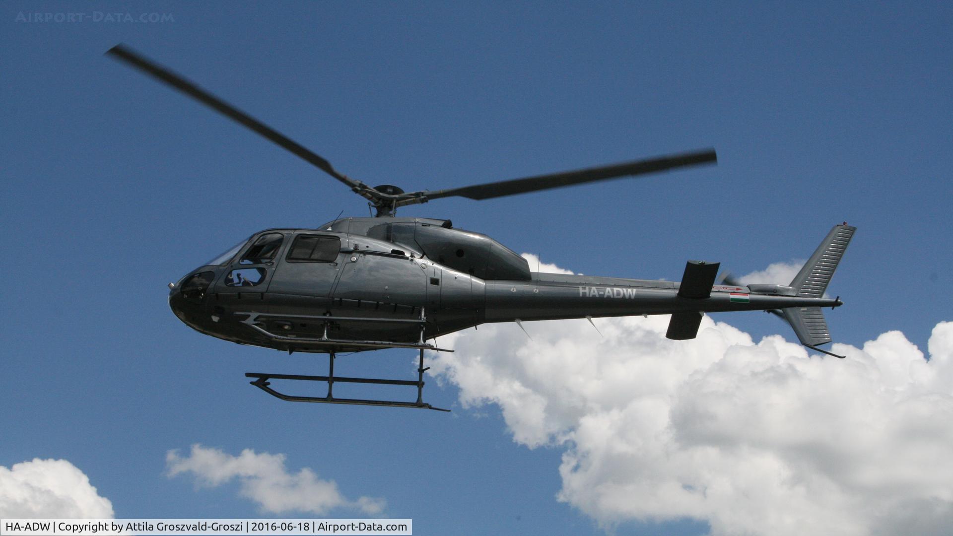 HA-ADW, 1982 Aerospatiale AS-355F-1 Ecureuil 2 C/N 5252, Vasvár, Hungary - Helicopter Base Repair - Overhaul after test flight