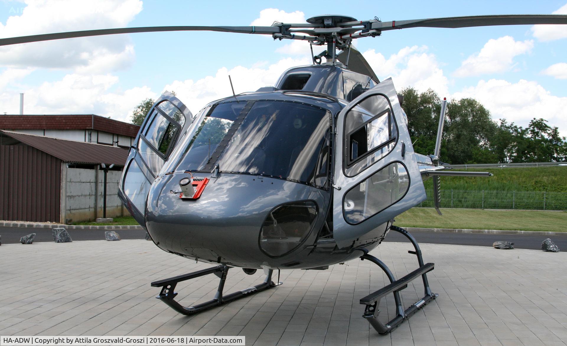 HA-ADW, 1982 Aerospatiale AS-355F-1 Ecureuil 2 C/N 5252, Vasvár, Hungary - Helicopter Base Repair