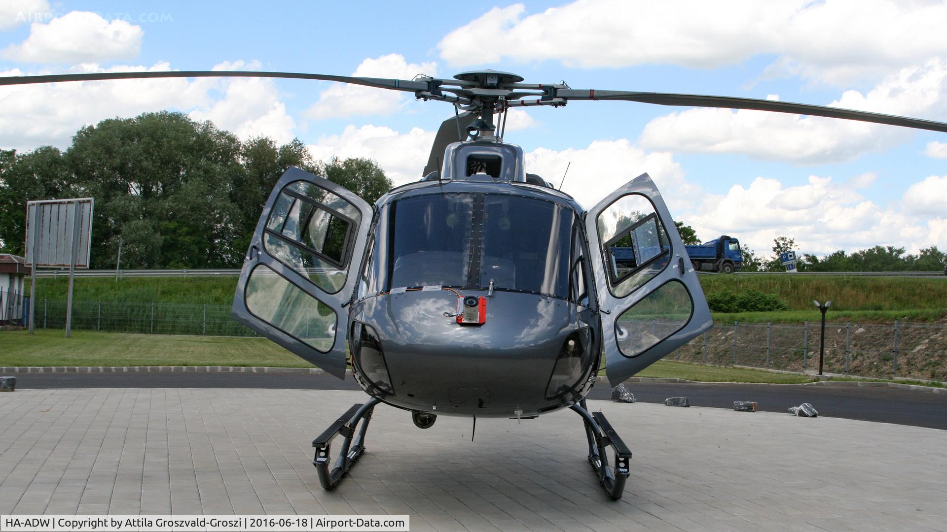 HA-ADW, 1982 Aerospatiale AS-355F-1 Ecureuil 2 C/N 5252, Vasvár, Hungary - Helicopter Base Repair