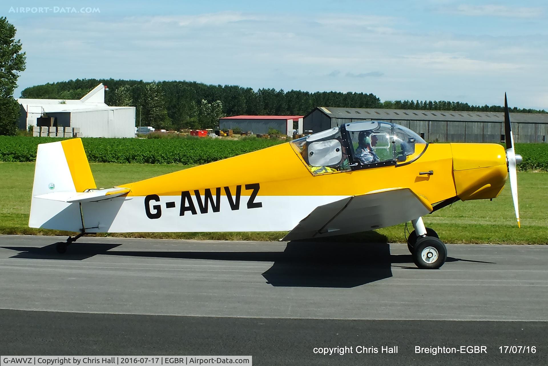 G-AWVZ, 1963 Jodel D-112 Club C/N 898, at Breighton's Summer Fly-in