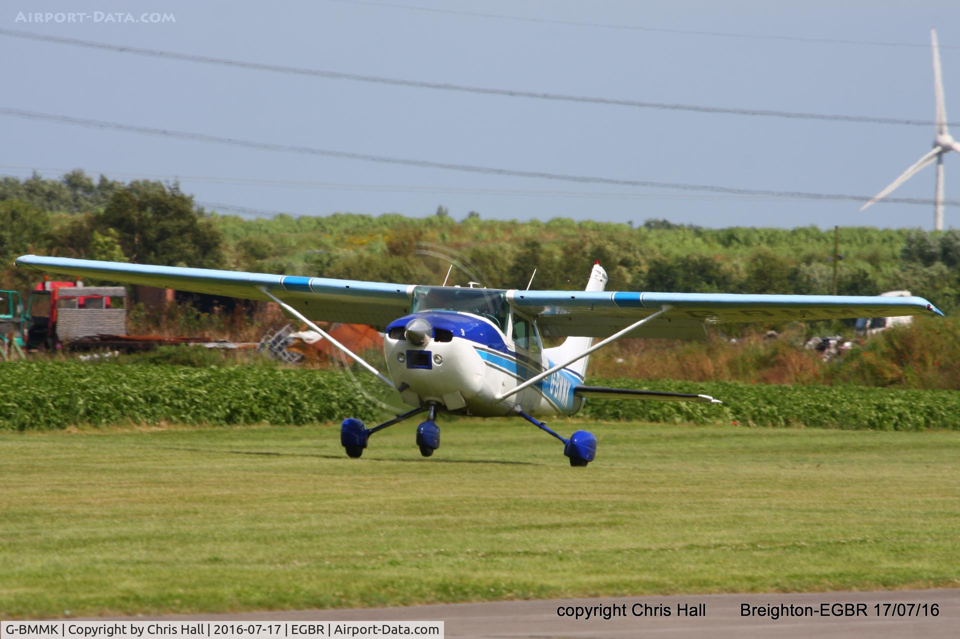 G-BMMK, 1975 Cessna 182P Skylane C/N 182-64117, at Breighton's Summer Fly-in