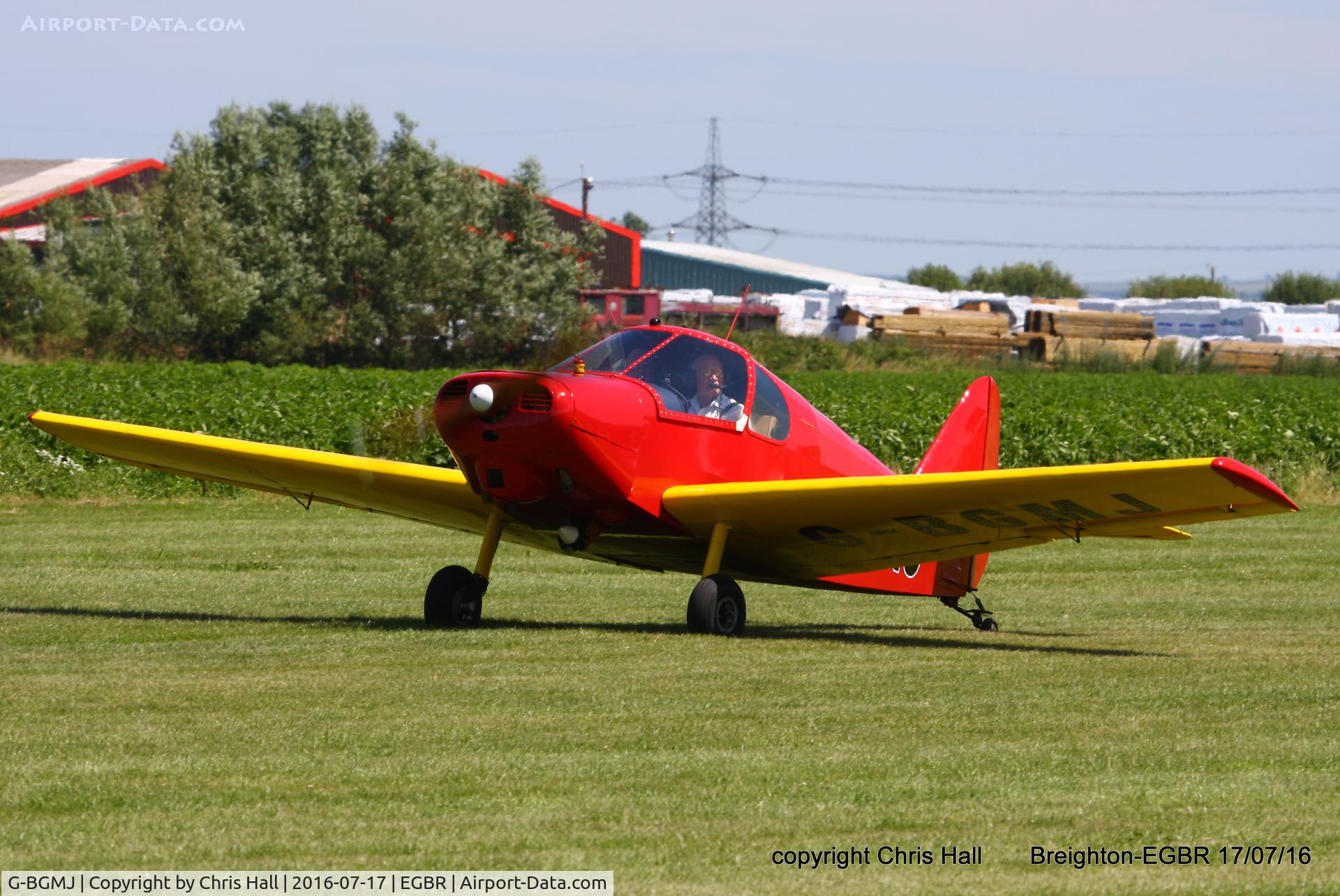 G-BGMJ, 1952 Gardan GY-201 Minicab C/N 12, at Breighton's Summer Fly-in