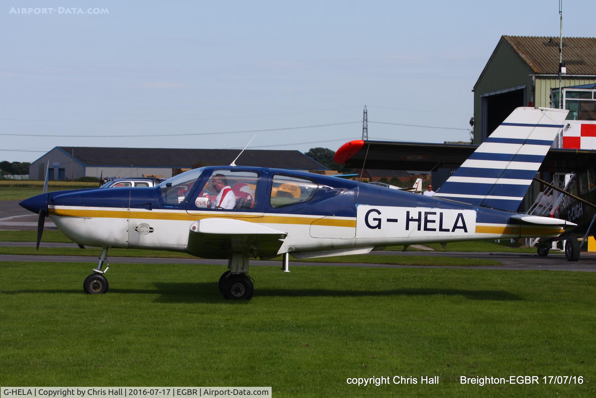G-HELA, 1980 Socata TB-10 Tobago C/N 135, at Breighton's Summer Fly-in