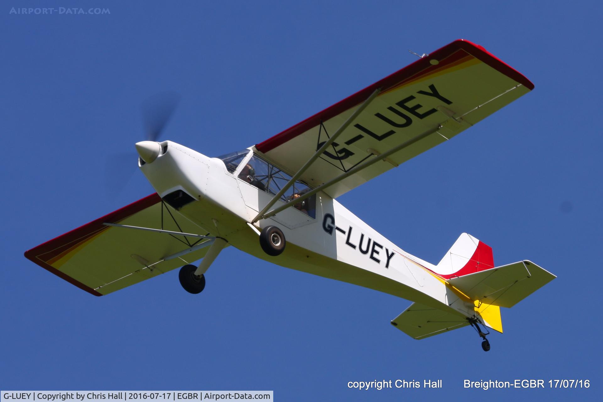 G-LUEY, 2010 Rans S-7S Courier C/N LAA 218-14772, at Breighton's Summer Fly-in