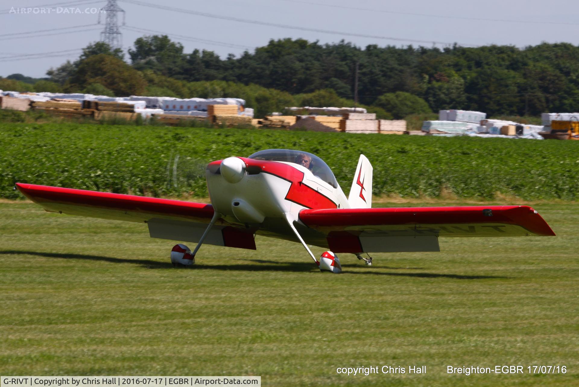 G-RIVT, 1996 Vans RV-6 C/N PFA 181-12743, at Breighton's Summer Fly-in