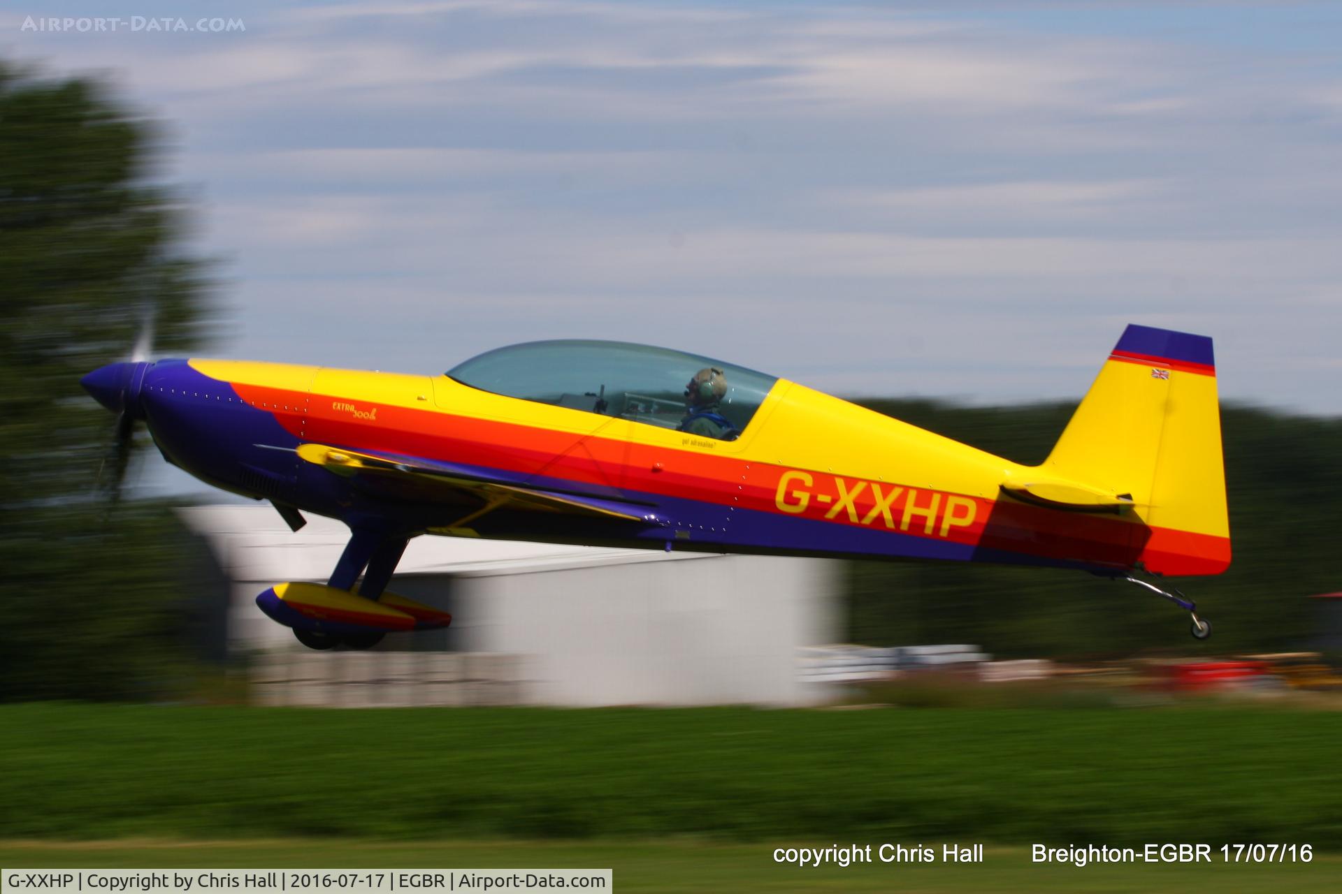 G-XXHP, 2000 Extra EA-300L C/N 203, at Breighton's Summer Fly-in