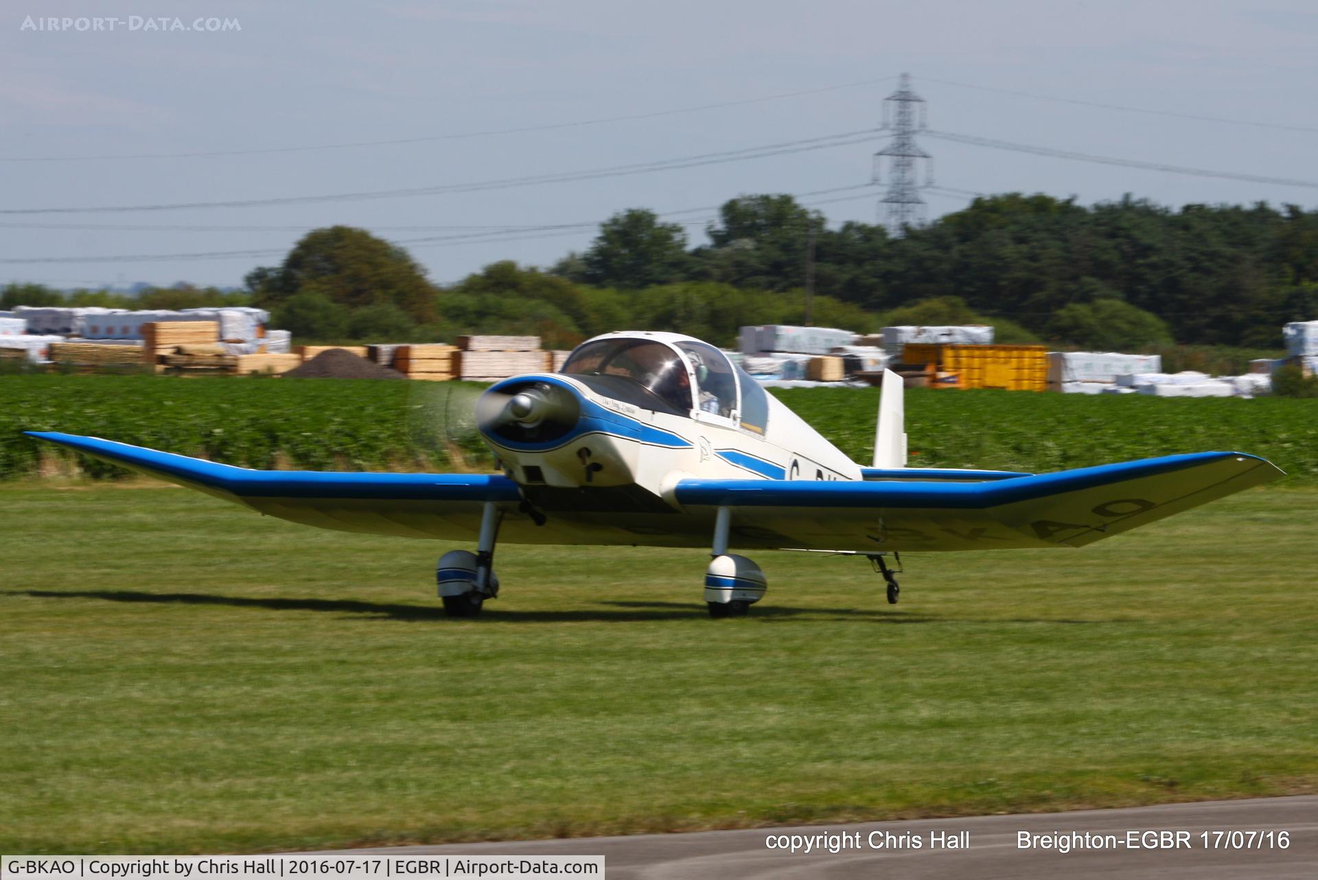 G-BKAO, 1955 Jodel D-112 Club C/N 249, at Breighton's Summer Fly-in