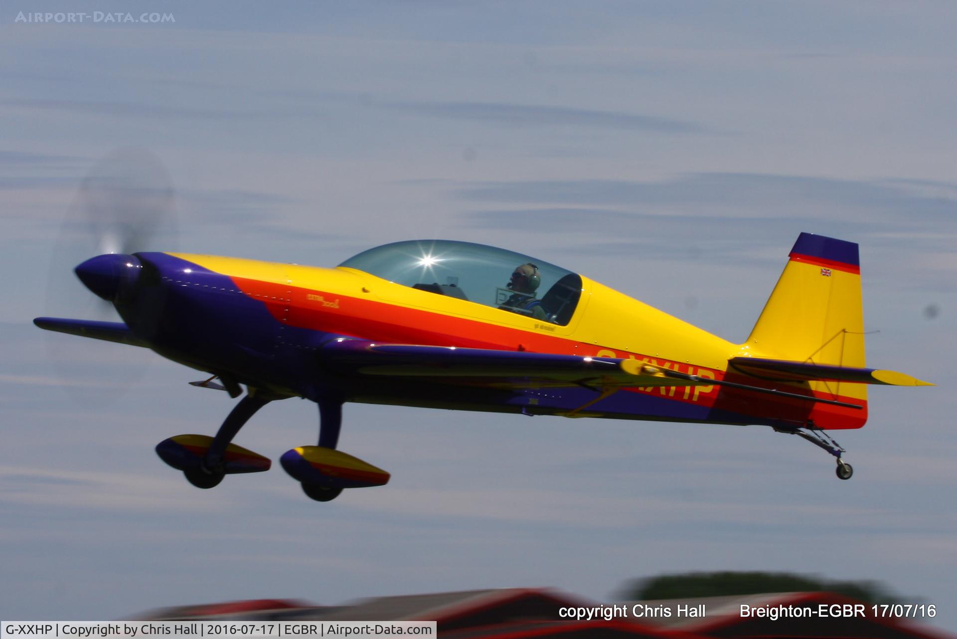 G-XXHP, 2000 Extra EA-300L C/N 203, at Breighton's Summer Fly-in