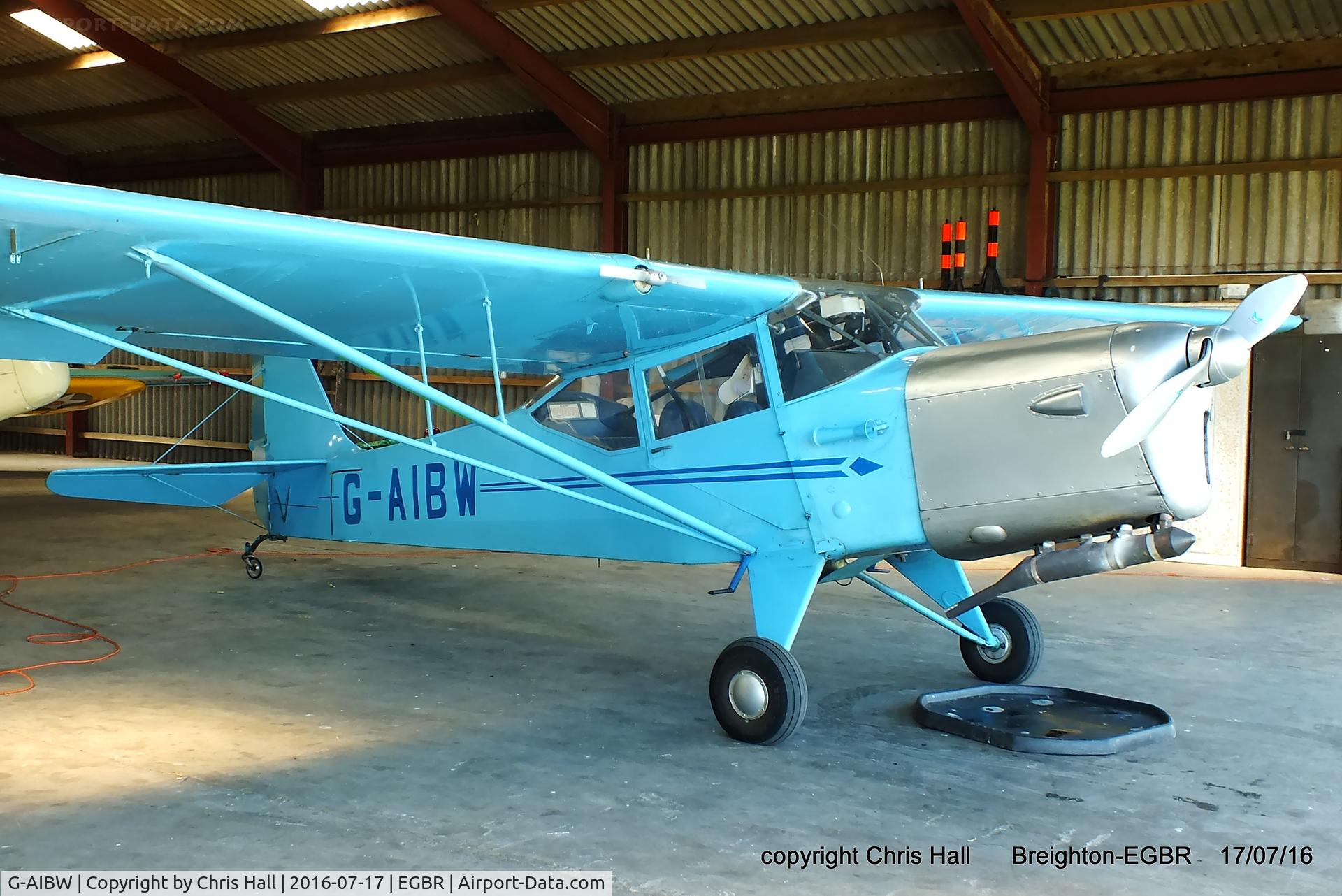 G-AIBW, 1946 Auster J-1N Alpha C/N 2158, at Breighton's Summer Fly-in