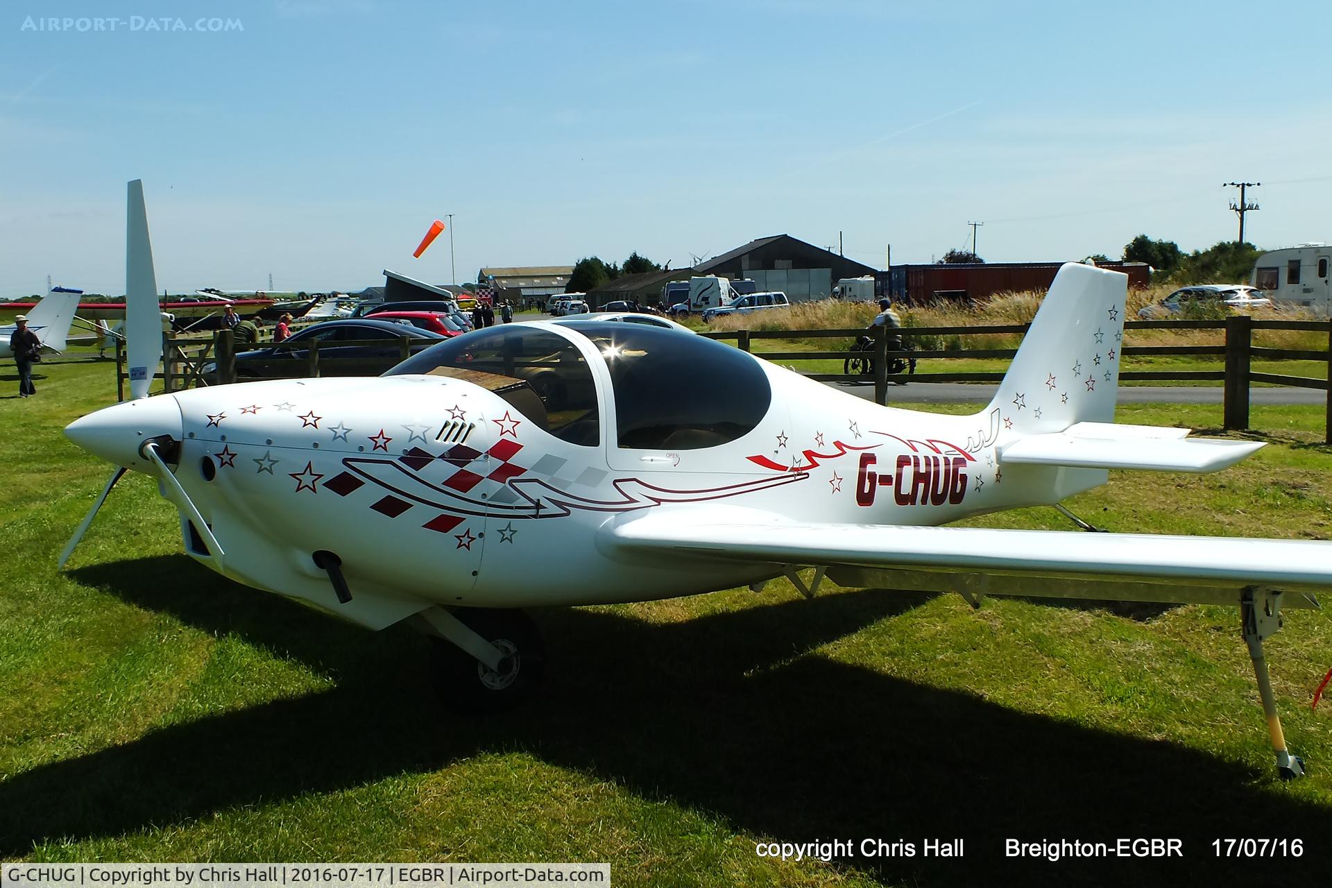 G-CHUG, 2002 Europa Monowheel C/N PFA 247-12960, at Breighton's Summer Fly-in