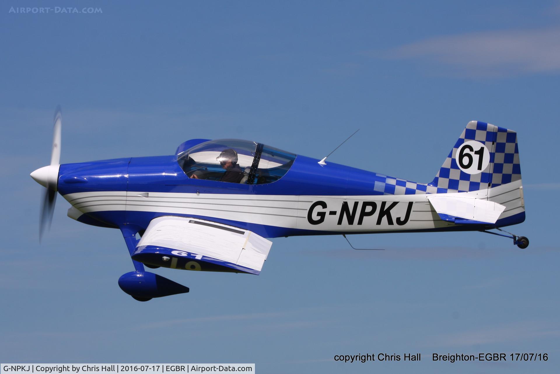 G-NPKJ, 1998 Vans RV-6 C/N PFA 181-13138, at Breighton's Summer Fly-in
