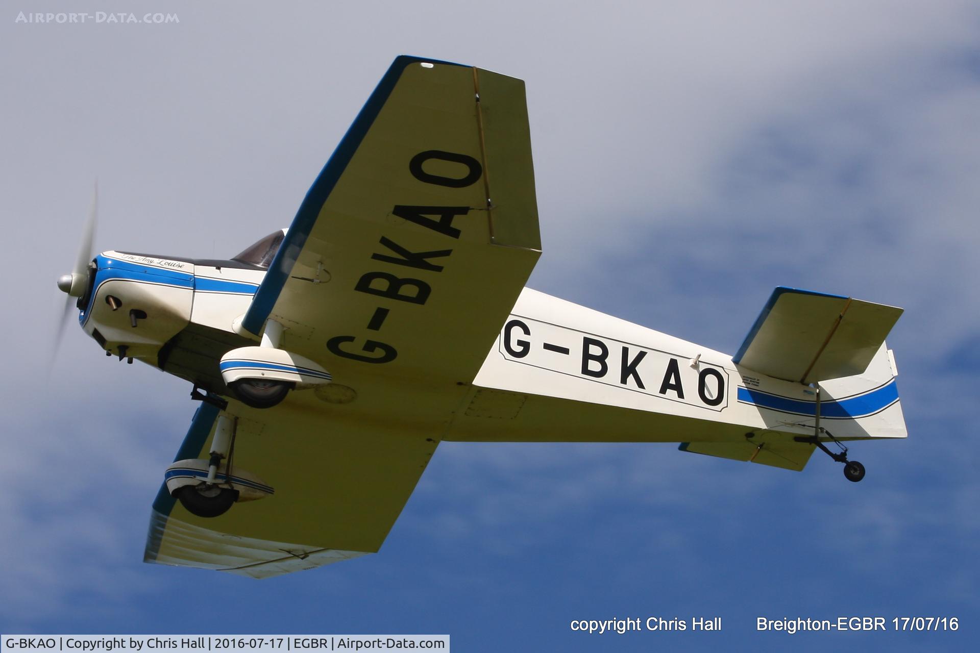 G-BKAO, 1955 Jodel D-112 Club C/N 249, at Breighton's Summer Fly-in