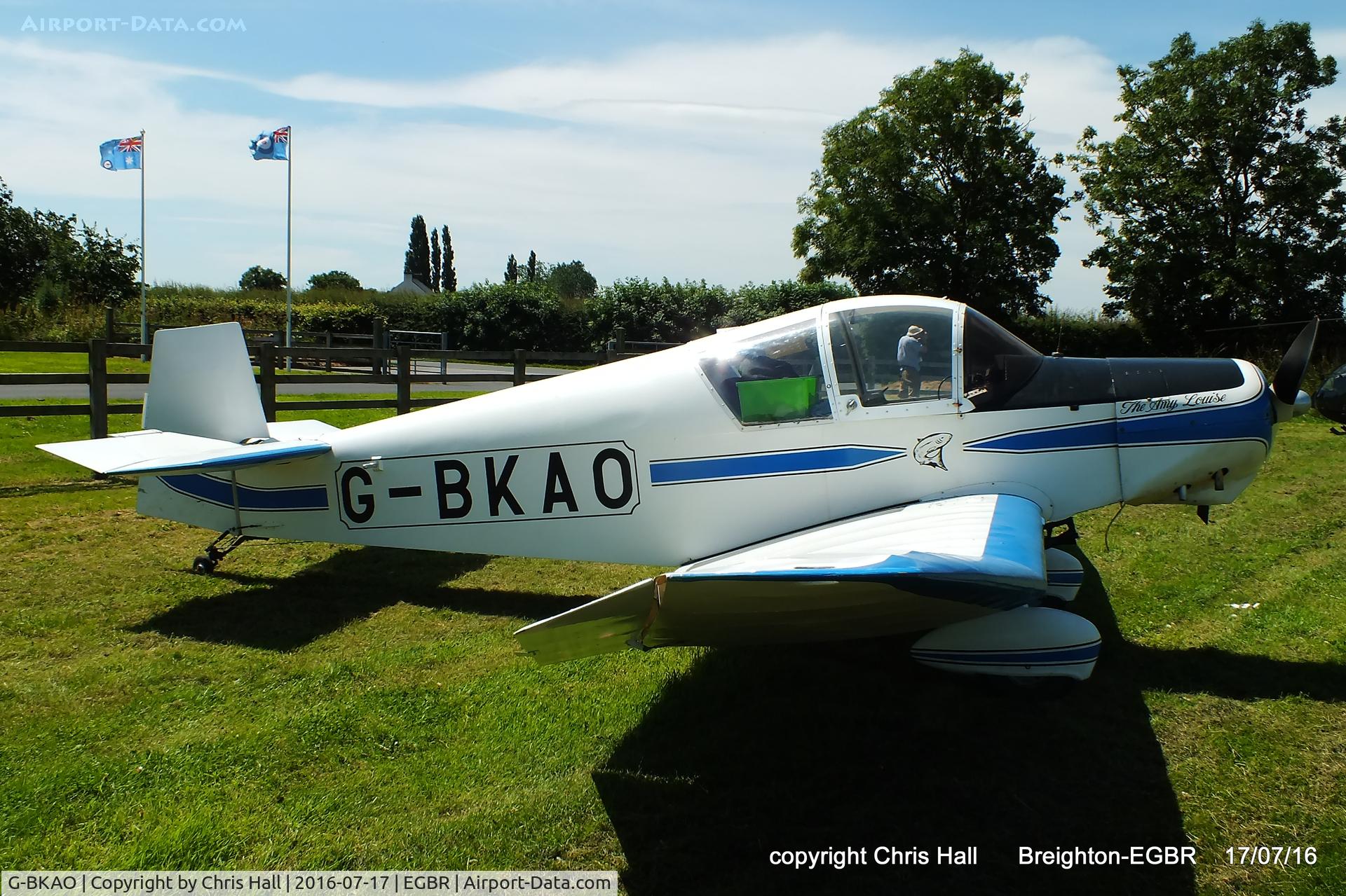 G-BKAO, 1955 Jodel D-112 Club C/N 249, at Breighton's Summer Fly-in