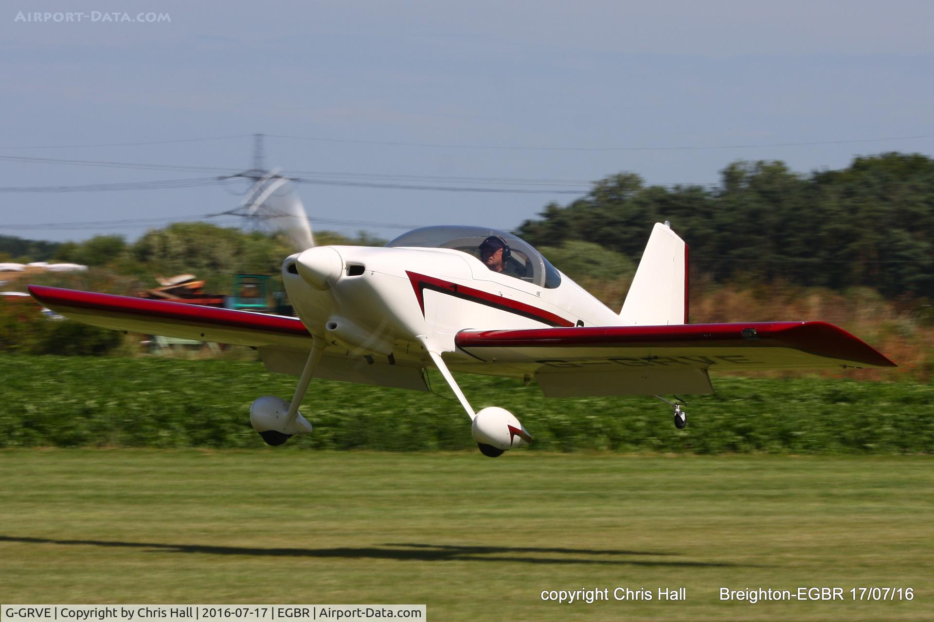 G-GRVE, 2007 Vans RV-6 C/N PFA 181-12566, at Breighton's Summer Fly-in