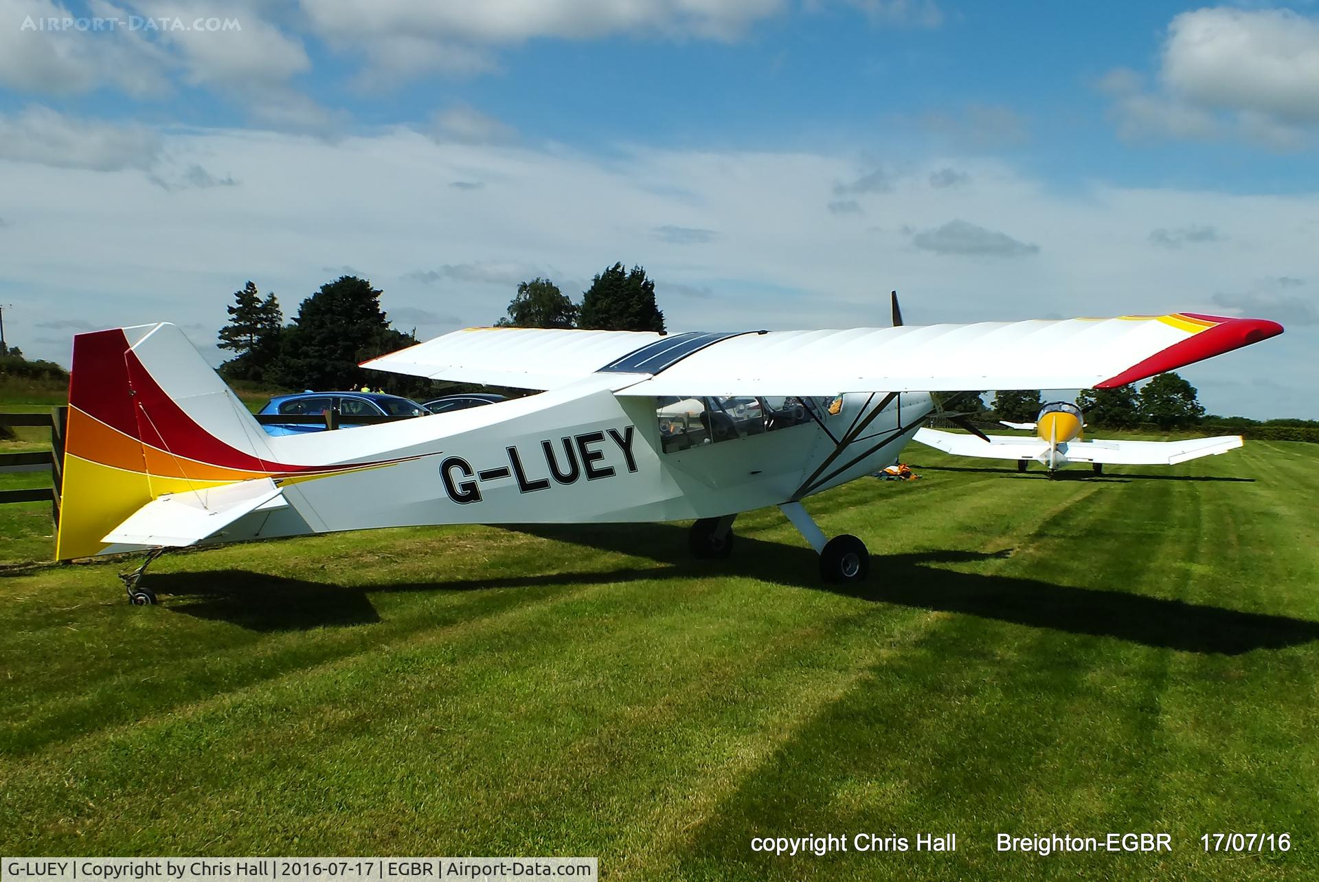 G-LUEY, 2010 Rans S-7S Courier C/N LAA 218-14772, at Breighton's Summer Fly-in