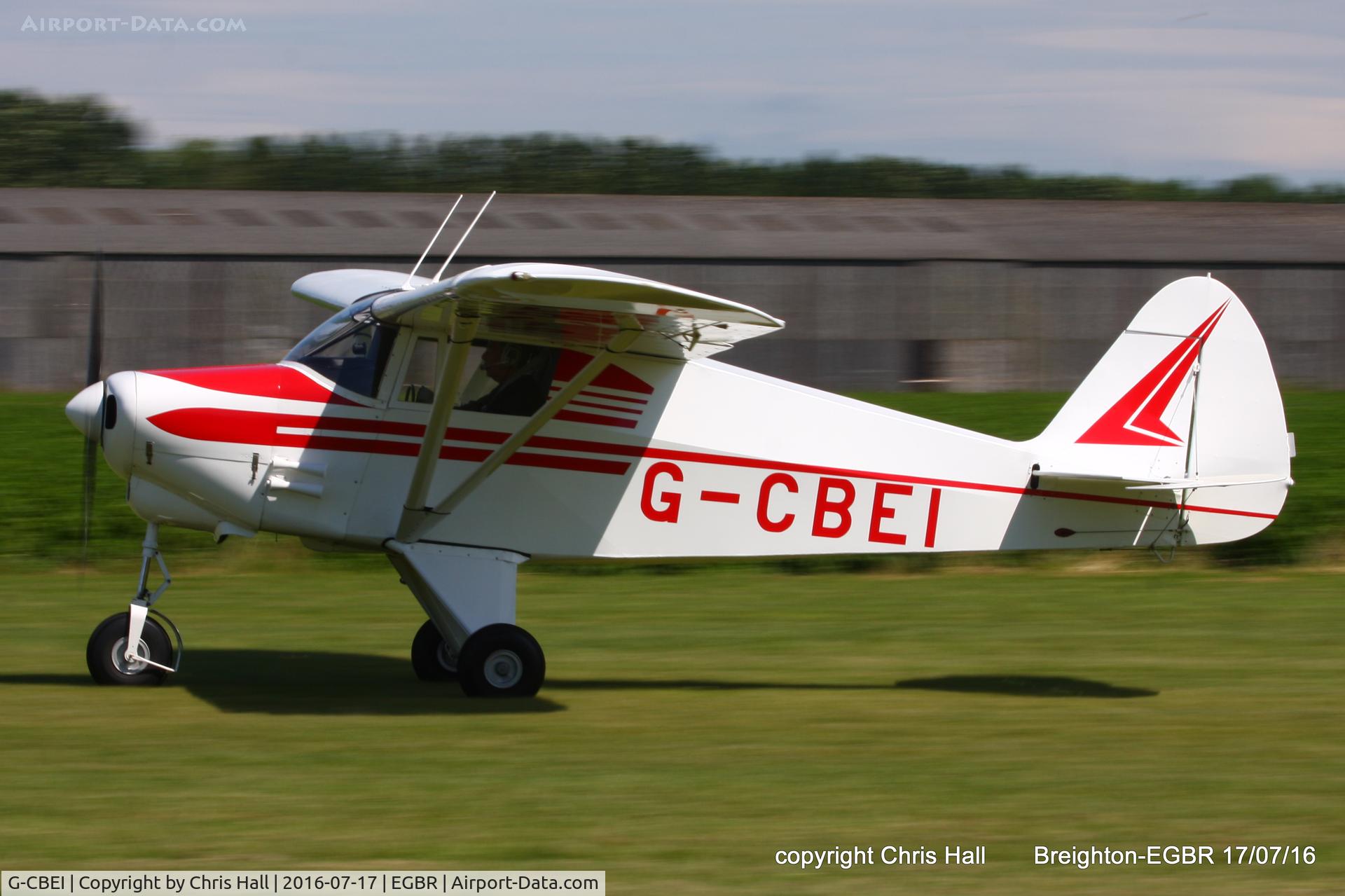 G-CBEI, 1961 Piper PA-22-108 Colt Colt C/N 22-9136, at Breighton's Summer Fly-in