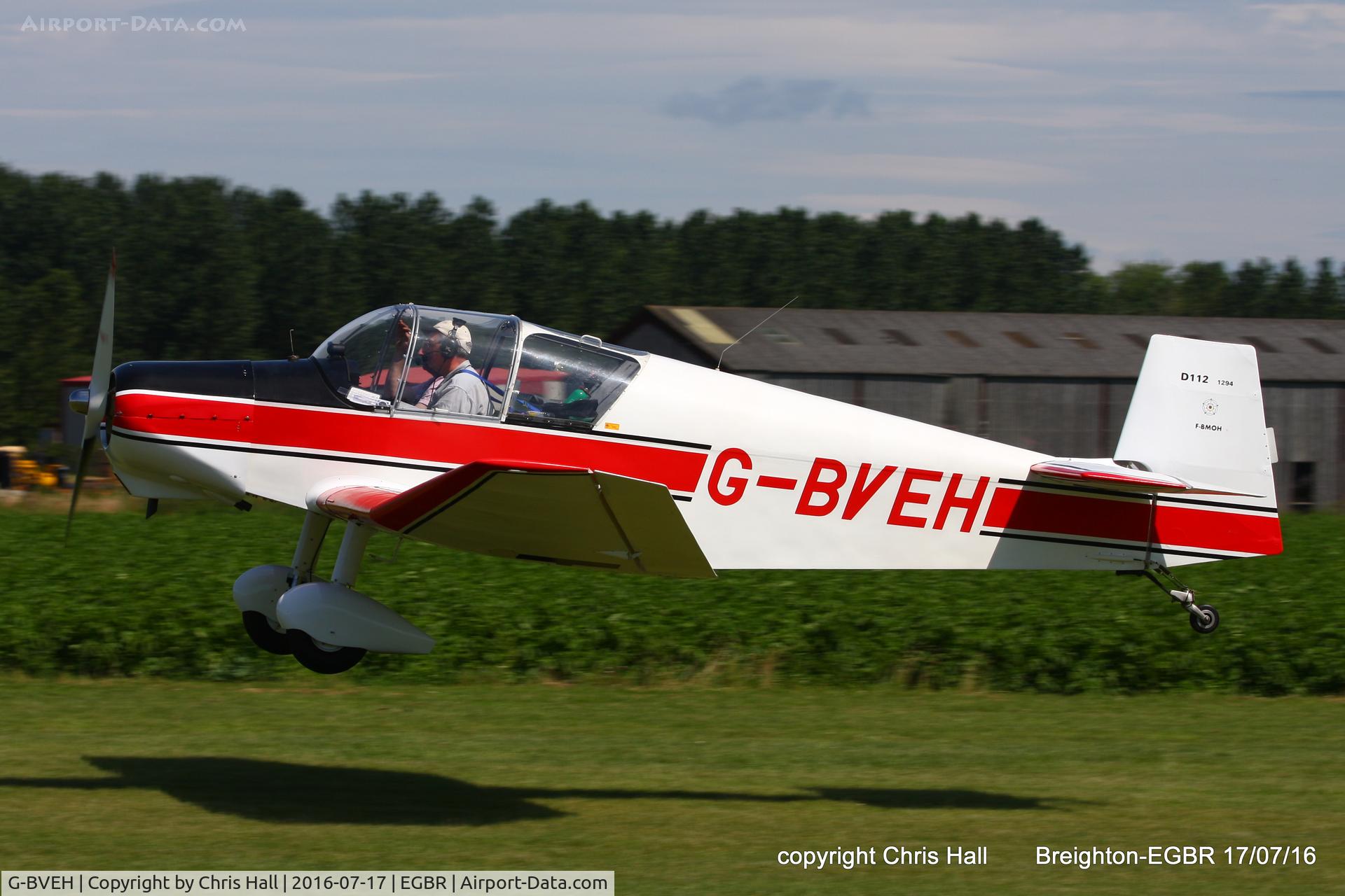 G-BVEH, 1964 Jodel D-112 C/N 1294, at Breighton's Summer Fly-in