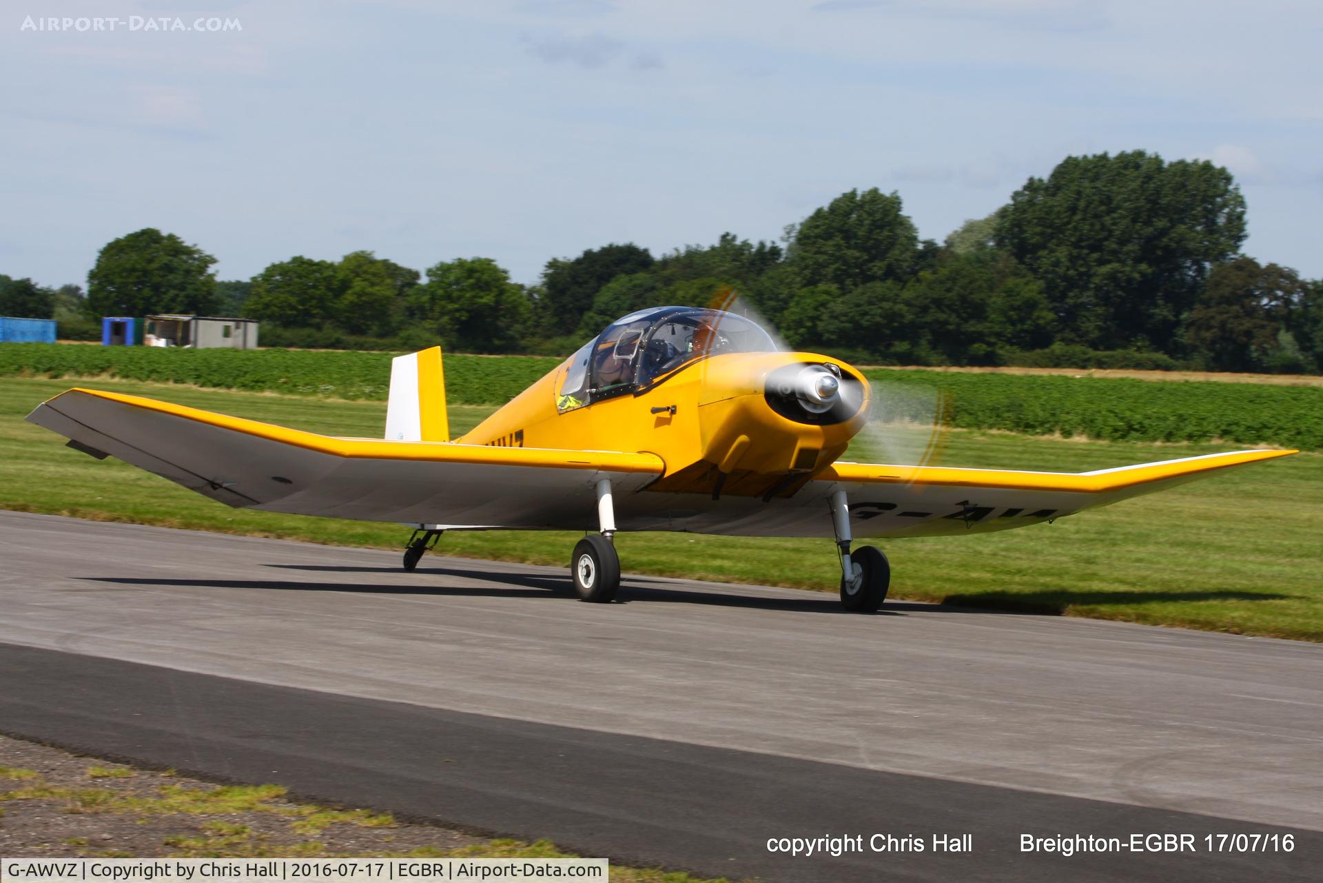 G-AWVZ, 1963 Jodel D-112 Club C/N 898, at Breighton's Summer Fly-in