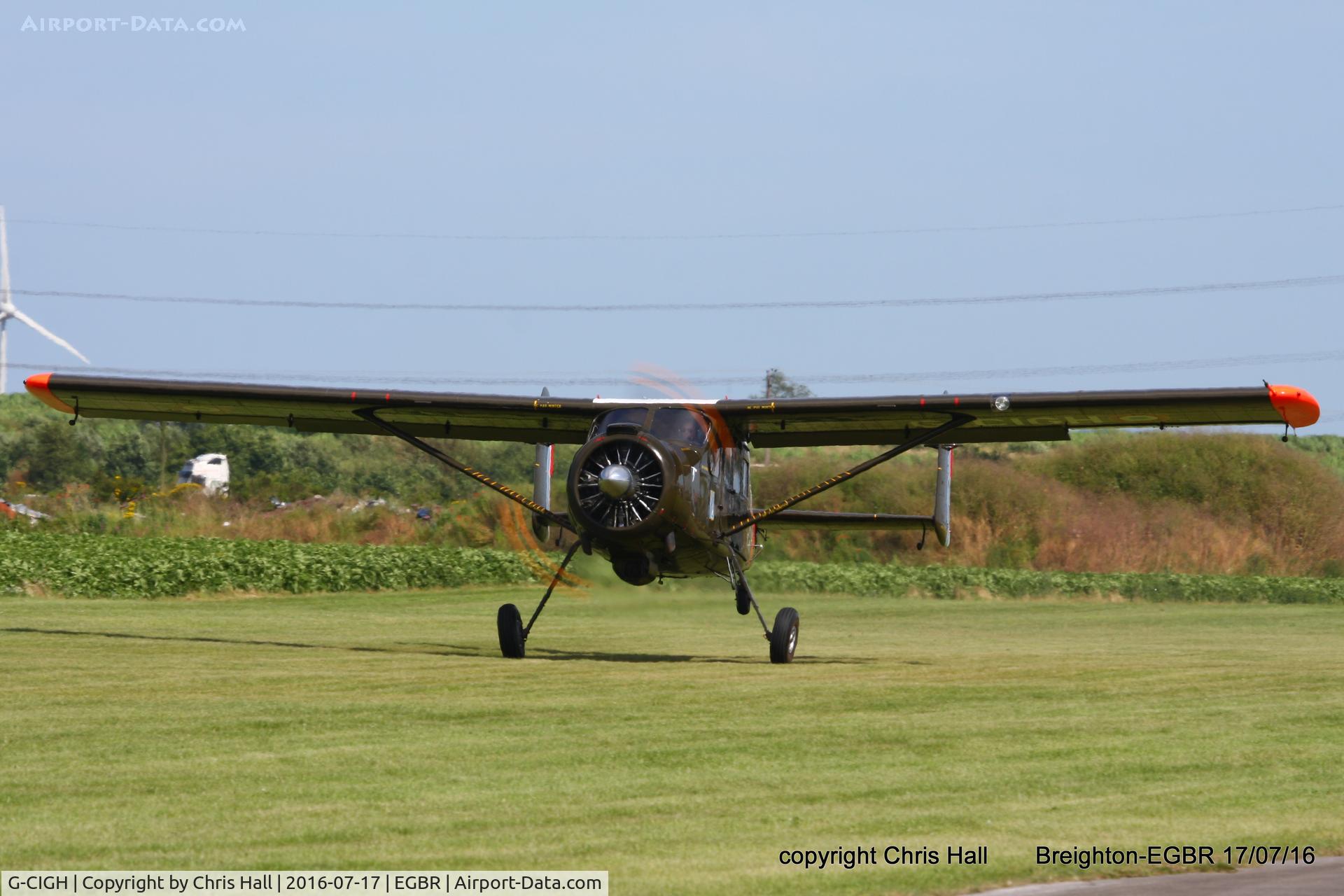 G-CIGH, 1960 Max Holste MH.1521M Broussard C/N 255, at Breighton's Summer Fly-in