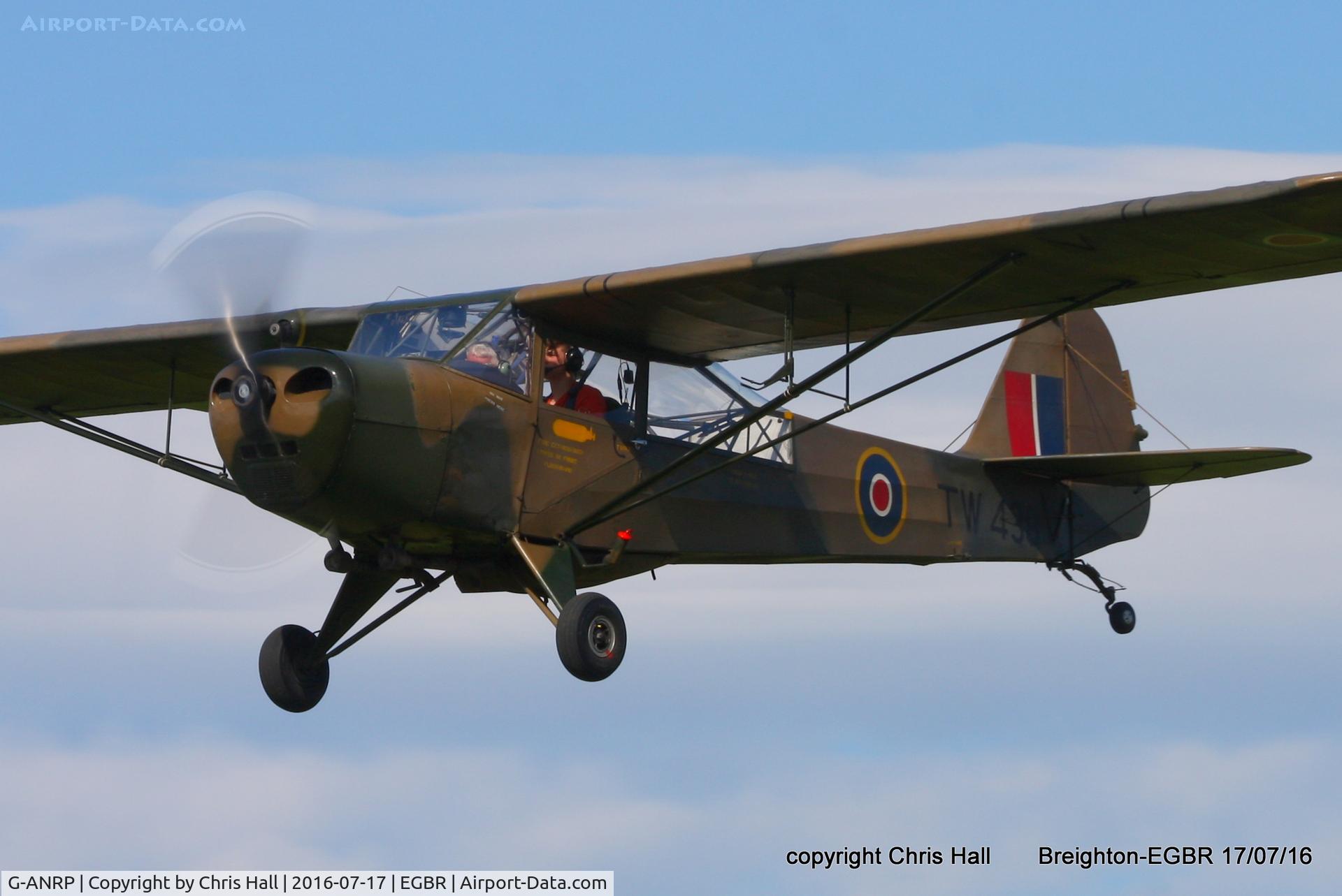 G-ANRP, 1945 Taylorcraft J Auster 5 C/N 1789, at Breighton's Summer Fly-in