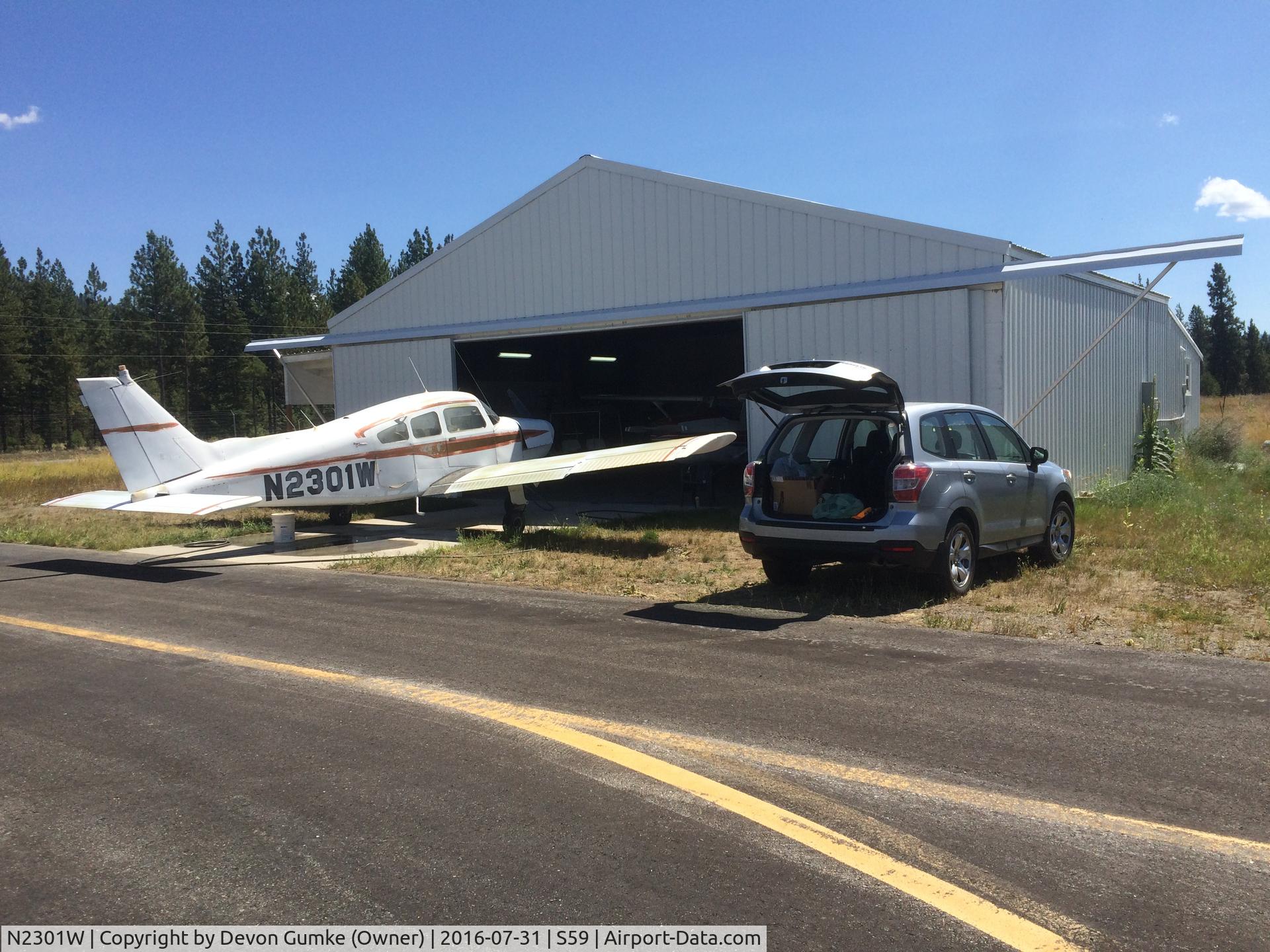 N2301W, 1965 Beech A23A C/N M-902, Photo at Libby airfield before major overhaul