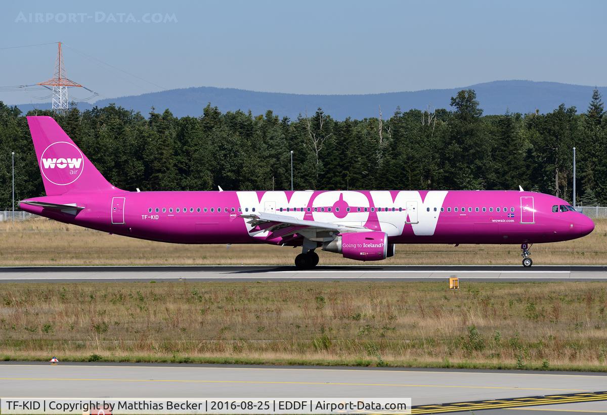 TF-KID, 2013 Airbus A321-211 C/N 5681, TF-KID