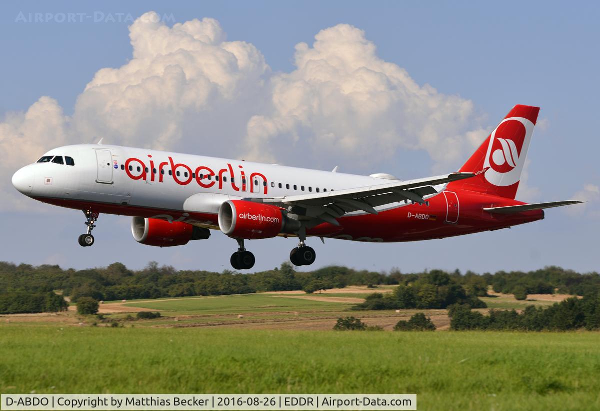 D-ABDO, 2007 Airbus A320-214 C/N 3055, D-ABDO