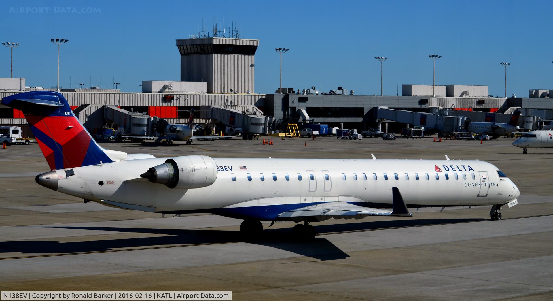 N138EV, 2010 Bombardier CRJ-900ER (CL-600-2D24) C/N 15235, Taxi ATL