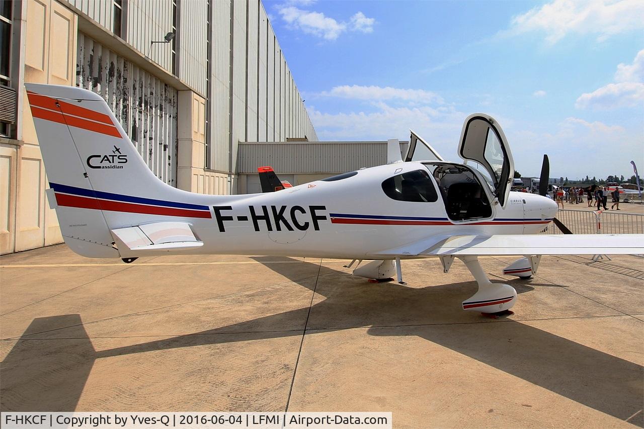 F-HKCF, 2012 Cirrus SR22 C/N 3874, Cirrus SR22, Static display, Istres-Le Tubé Air Base 125 (LFMI-QIE) open day 2016