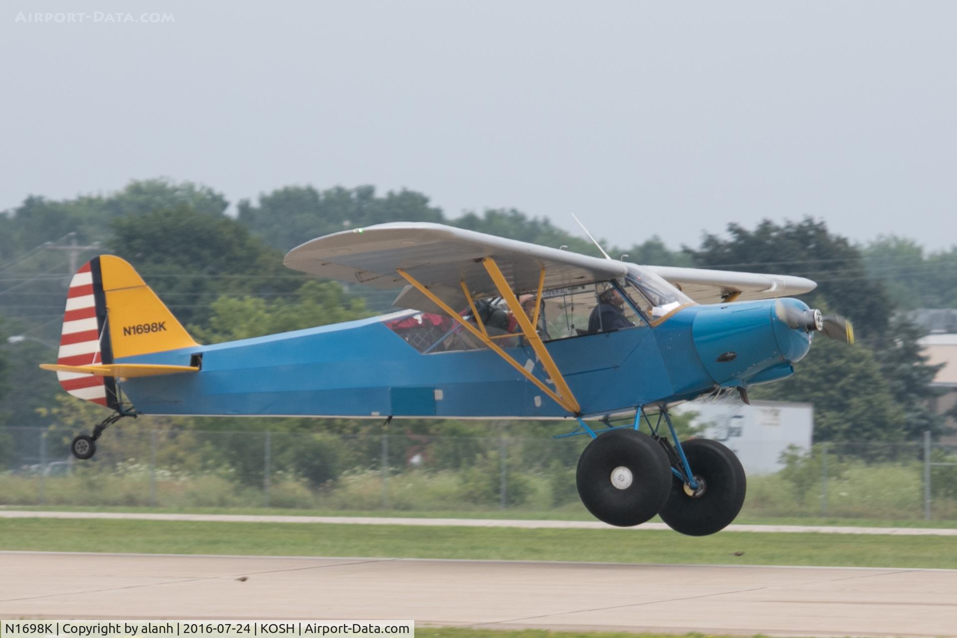 N1698K, Piper PA-18 Super Cub Replica C/N 001, Finals