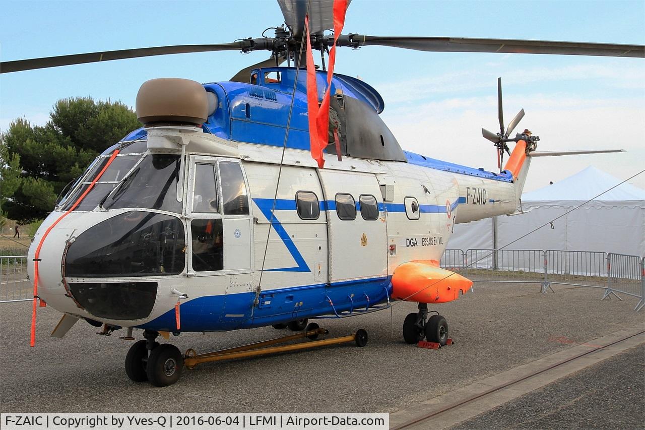 F-ZAIC, Aerospatiale SA-330BA Puma C/N 1184, Aerospatiale SA 330Ba, Preserved at Istres-Le Tubé Air Base 125 (LFMI-QIE) Open day 2016