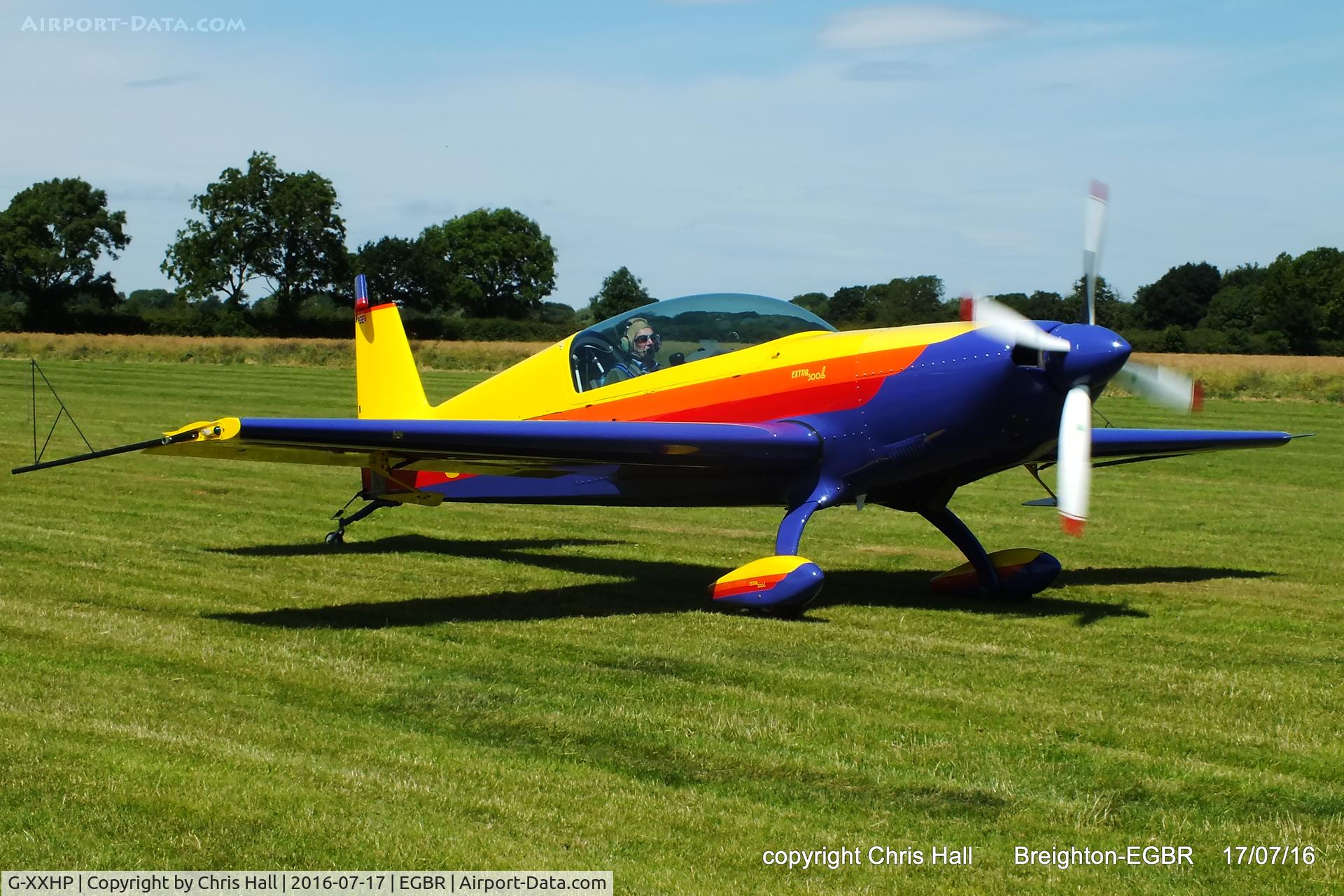 G-XXHP, 2000 Extra EA-300L C/N 203, at Breighton's Summer Fly-in