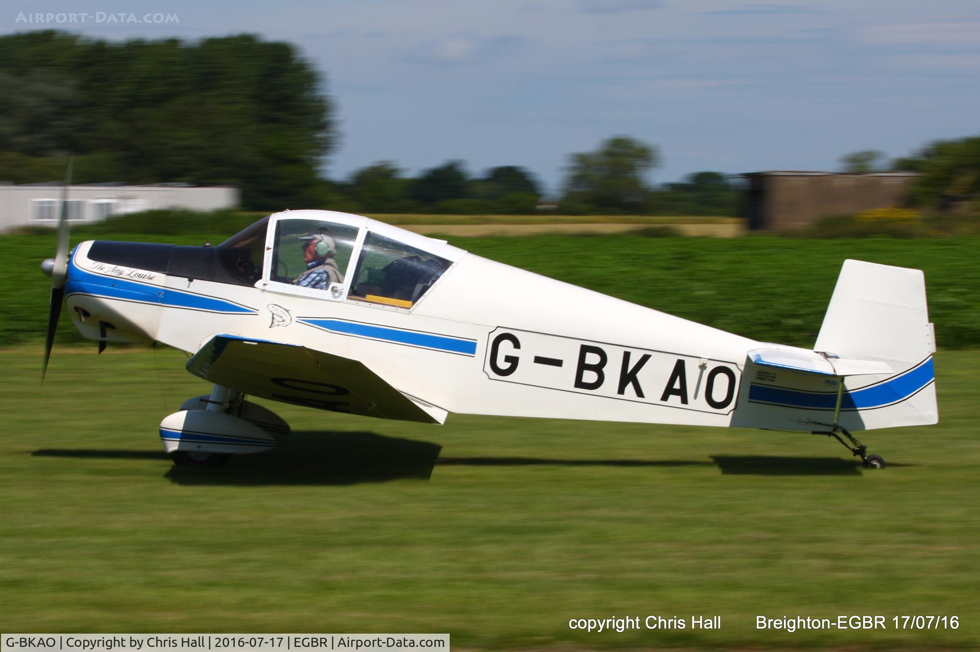 G-BKAO, 1955 Jodel D-112 Club C/N 249, at Breighton's Summer Fly-in