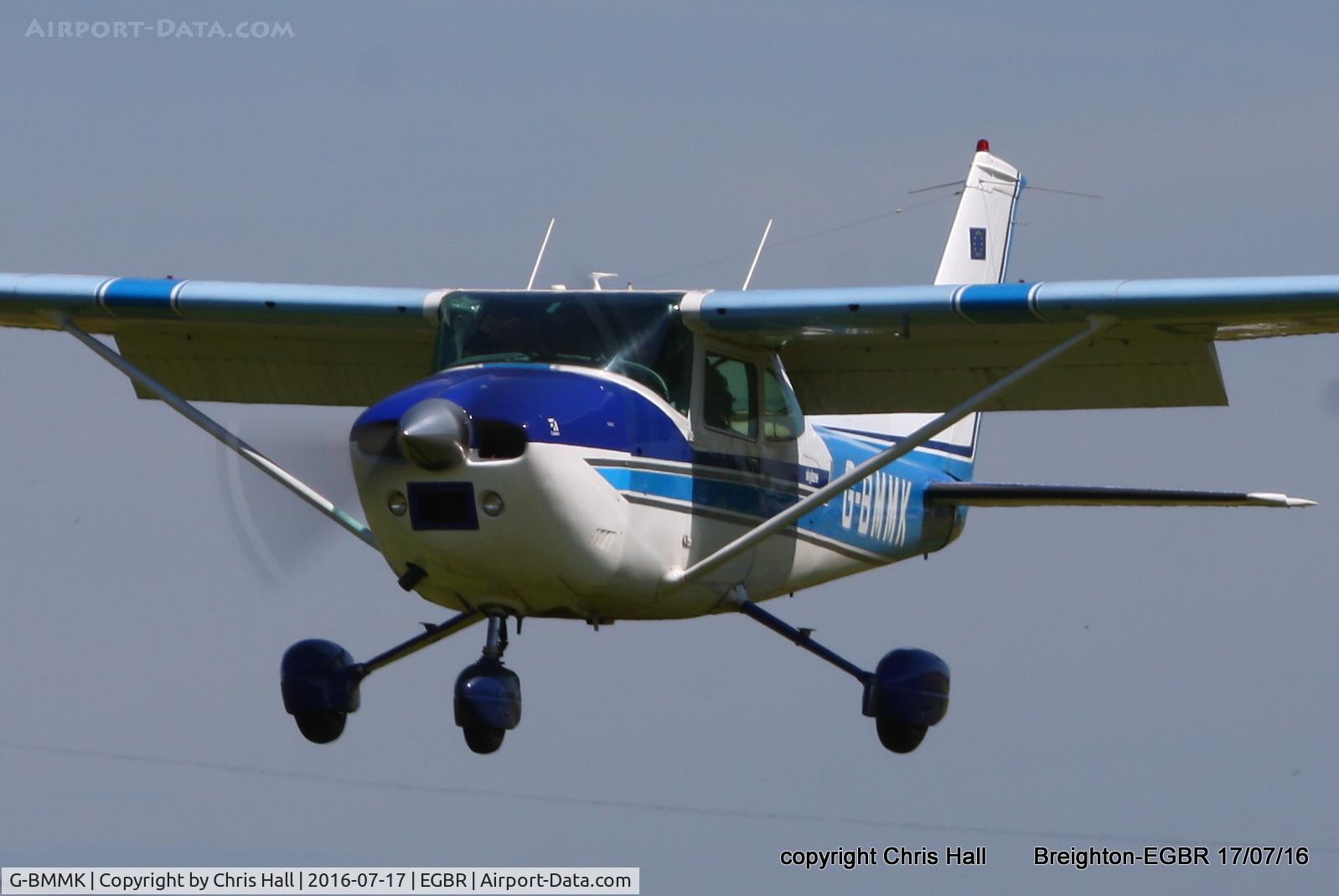 G-BMMK, 1975 Cessna 182P Skylane C/N 182-64117, at Breighton's Summer Fly-in