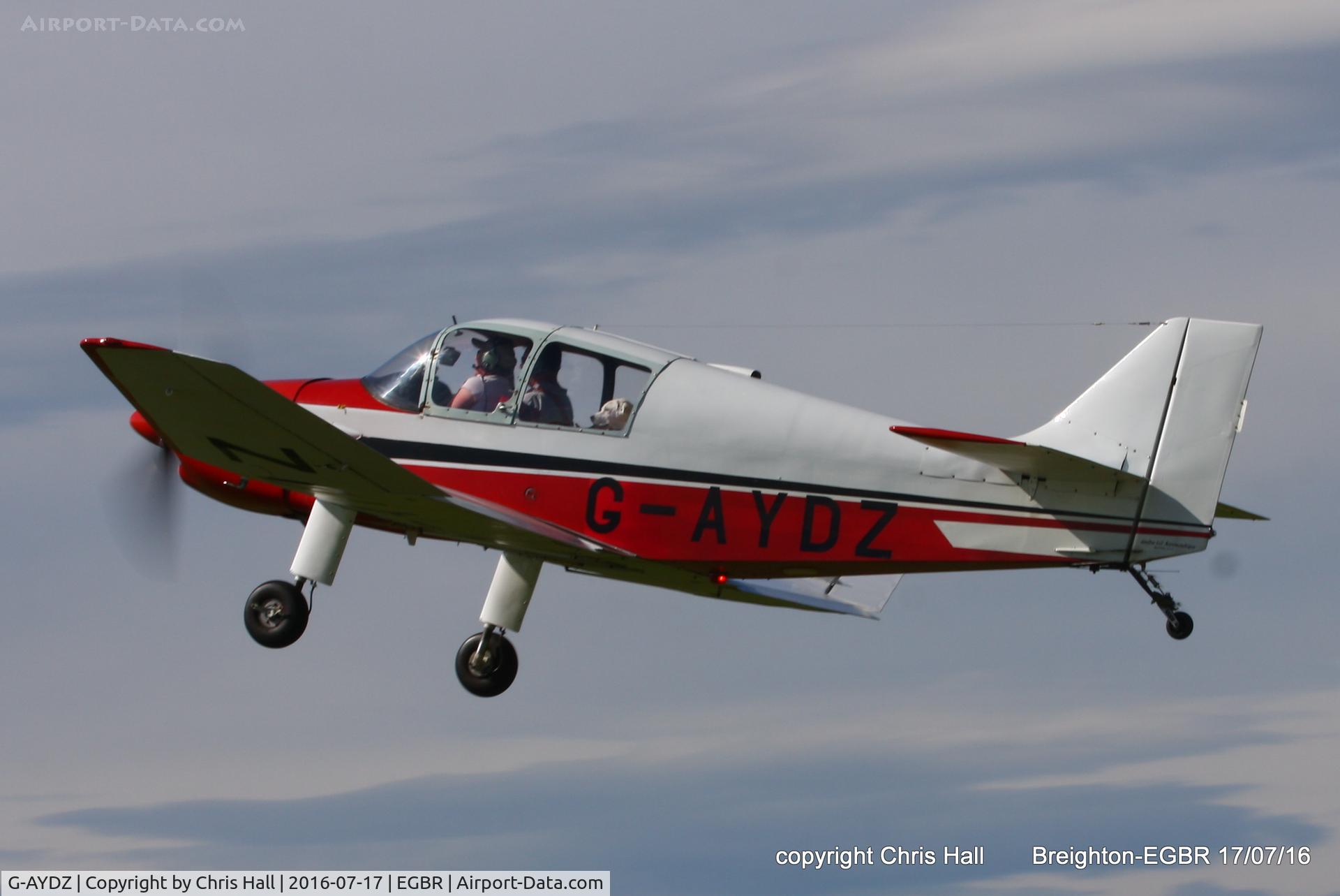 G-AYDZ, 1965 CEA Jodel DR-200 C/N 1, at Breighton's Summer Fly-in