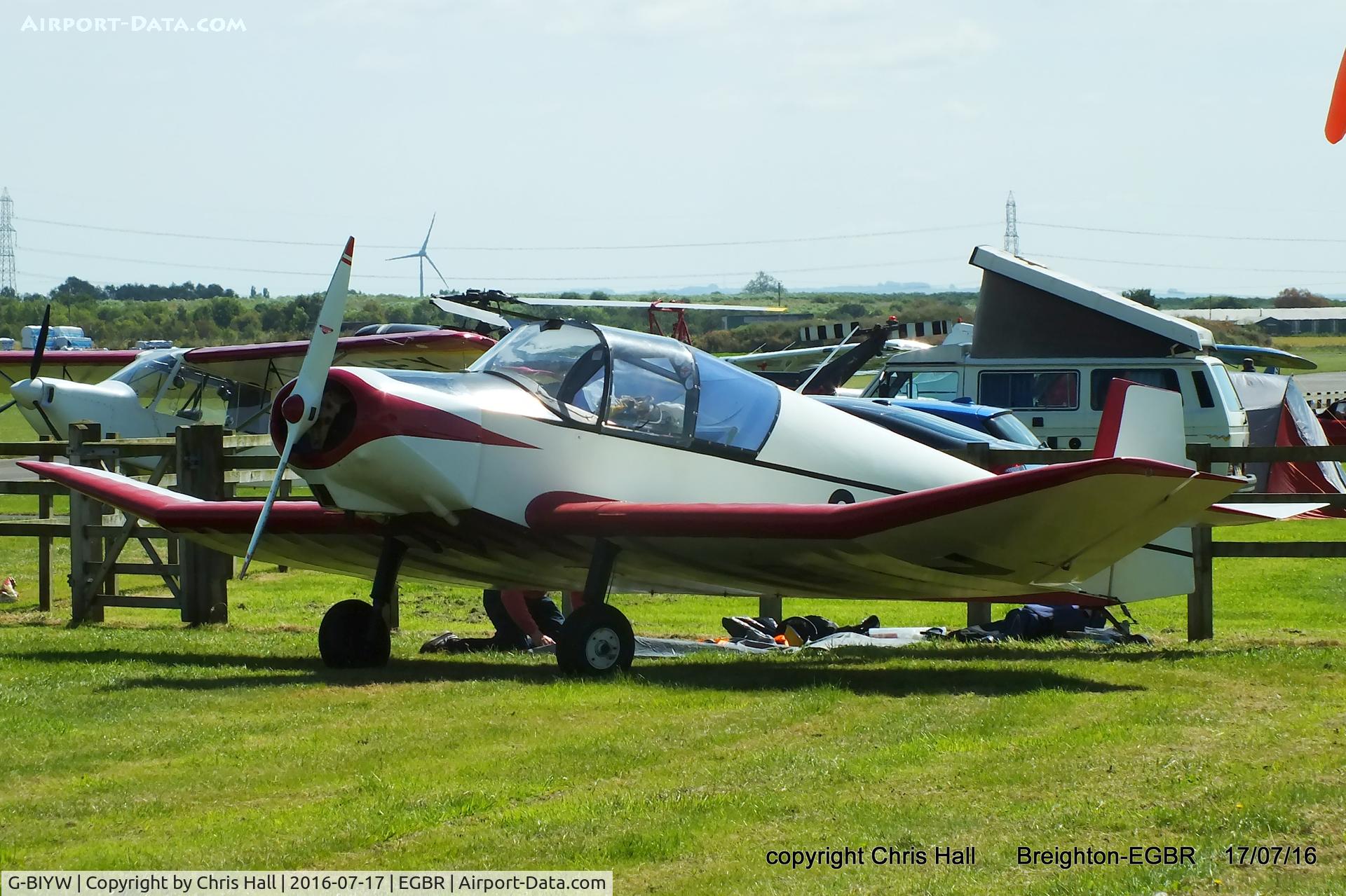 G-BIYW, 1963 Wassmer (Jodel) D-112 Club C/N 1209, at Breighton's Summer Fly-in
