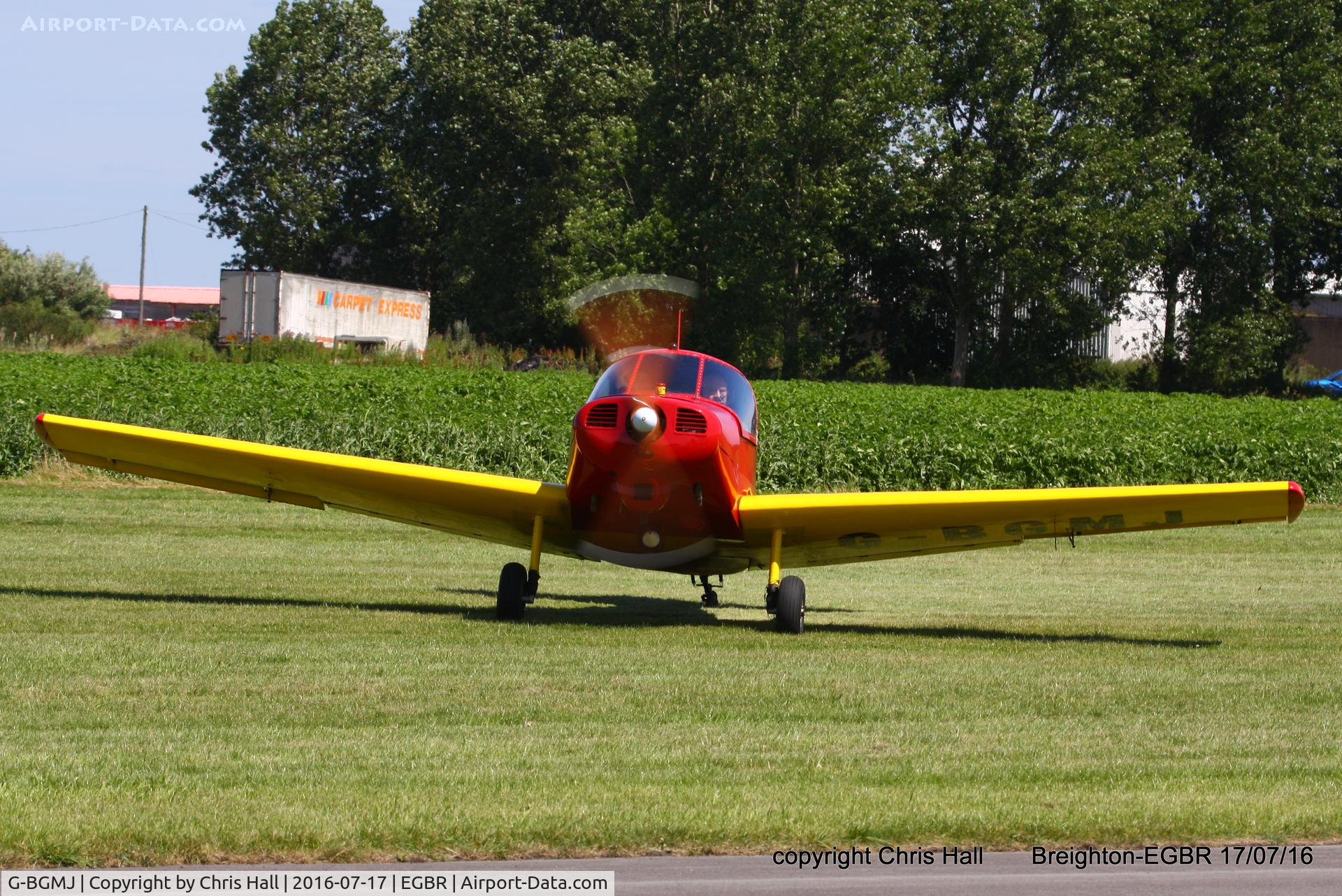 G-BGMJ, 1952 Gardan GY-201 Minicab C/N 12, at Breighton's Summer Fly-in