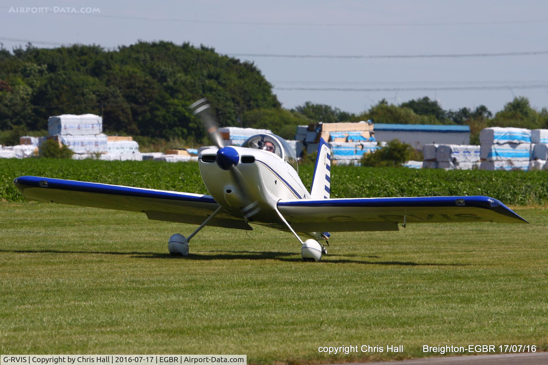 G-RVIS, 2003 Vans RV-8 C/N PFA 303-14031, at Breighton's Summer Fly-in