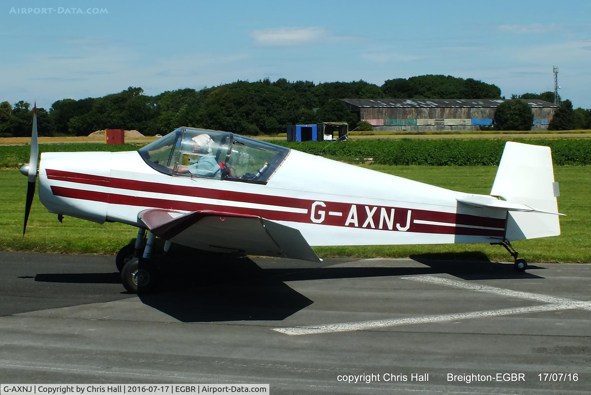 G-AXNJ, 1957 Wassmer (Jodel) D-120 Paris-Nice C/N 52, at Breighton's Summer Fly-in