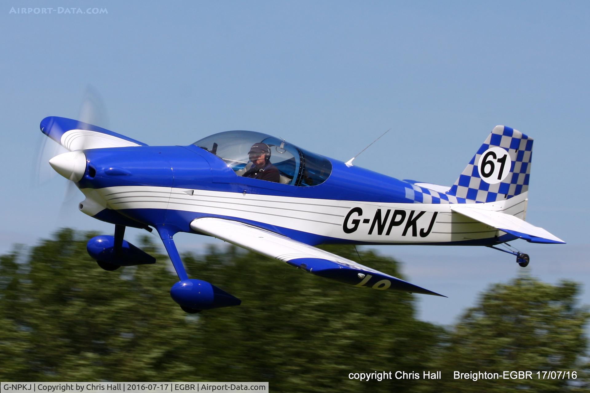 G-NPKJ, 1998 Vans RV-6 C/N PFA 181-13138, at Breighton's Summer Fly-in