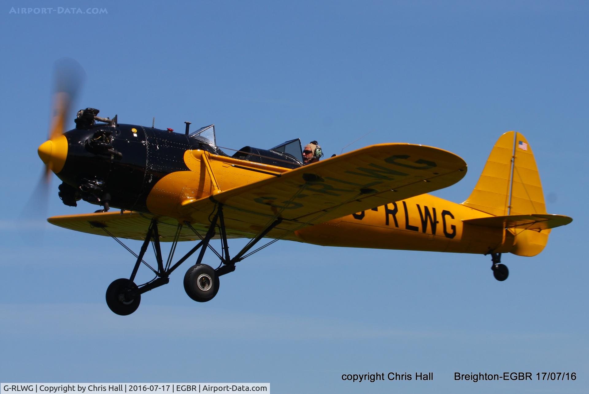 G-RLWG, 1942 Ryan PT-22 Recruit (ST3KR) C/N 1716, at Breighton's Summer Fly-in