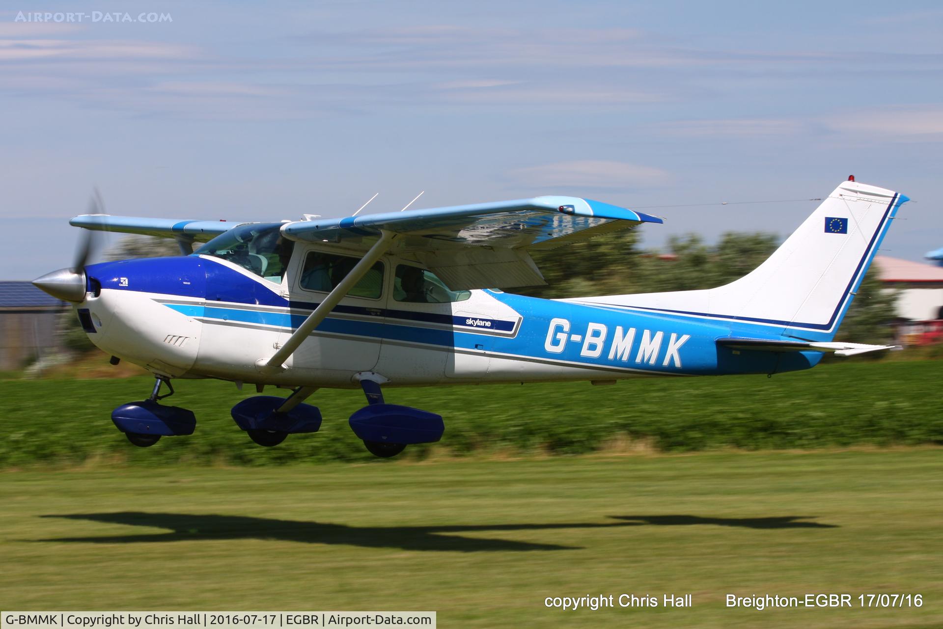 G-BMMK, 1975 Cessna 182P Skylane C/N 182-64117, at Breighton's Summer Fly-in