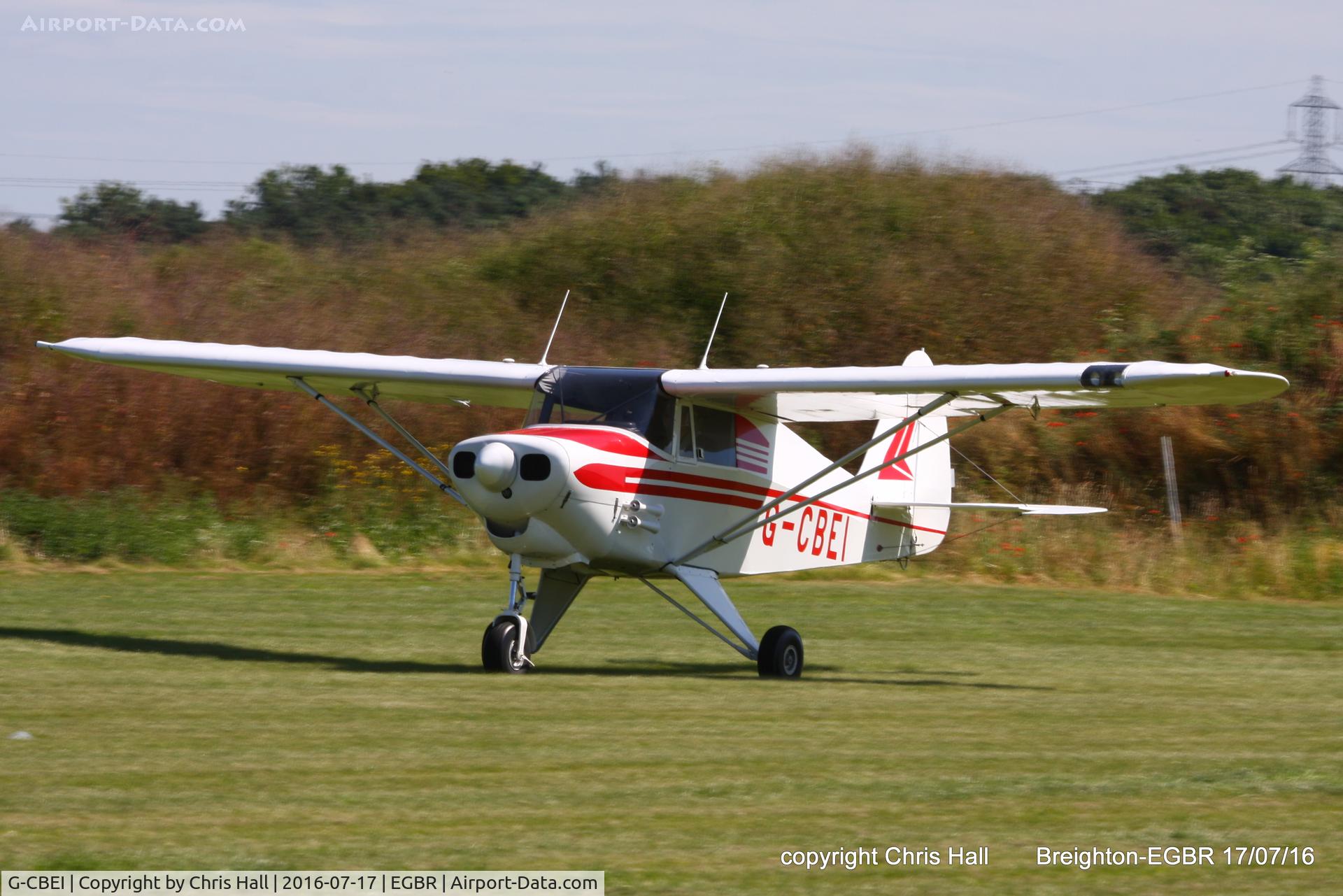 G-CBEI, 1961 Piper PA-22-108 Colt Colt C/N 22-9136, at Breighton's Summer Fly-in