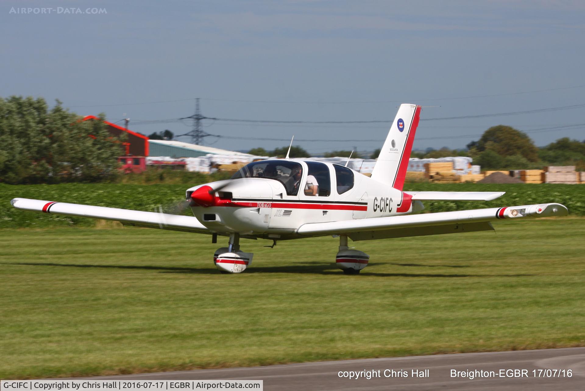 G-CIFC, 1994 Socata TB-200 Tobago XL C/N 1634, at Breighton's Summer Fly-in