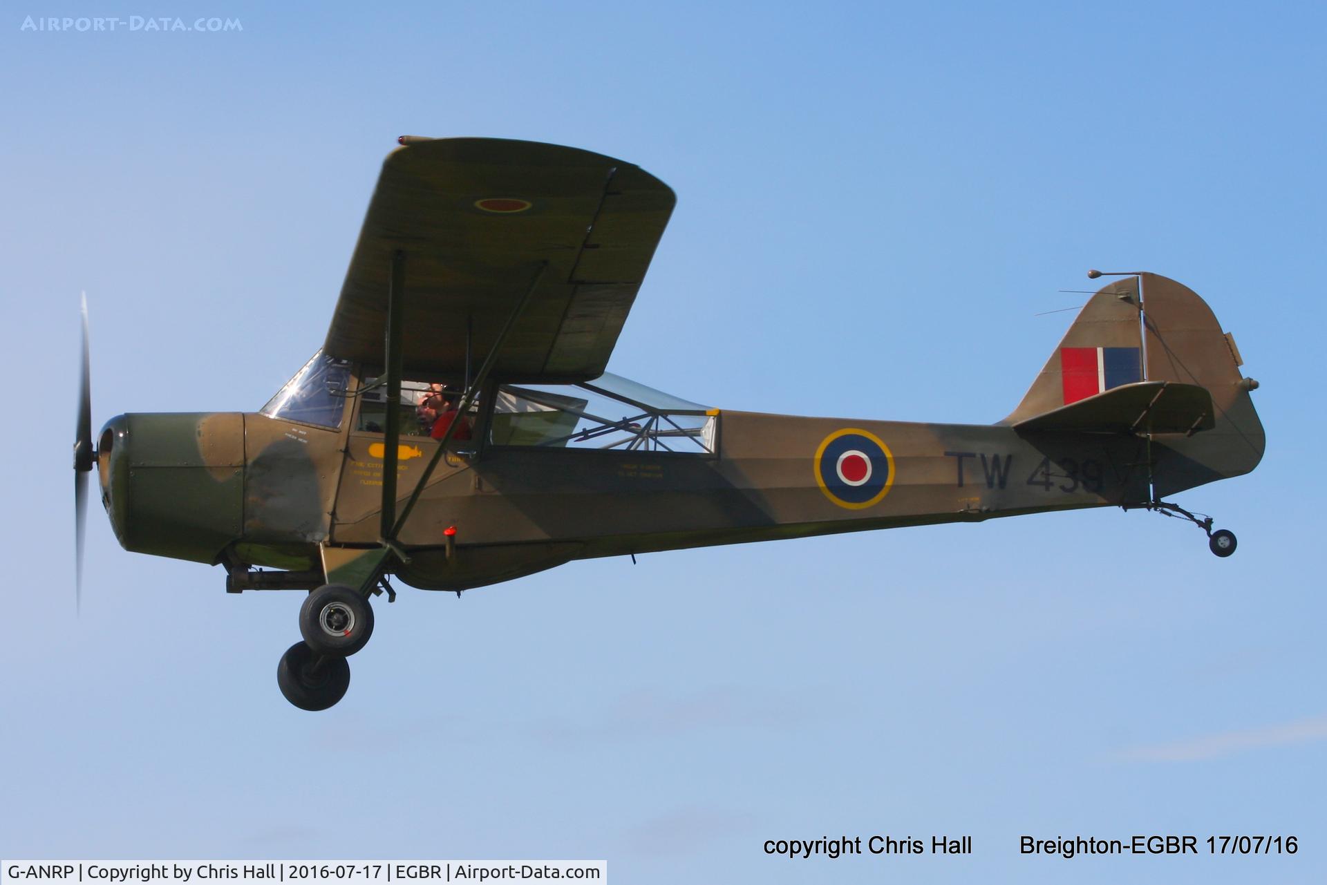 G-ANRP, 1945 Taylorcraft J Auster 5 C/N 1789, at Breighton's Summer Fly-in