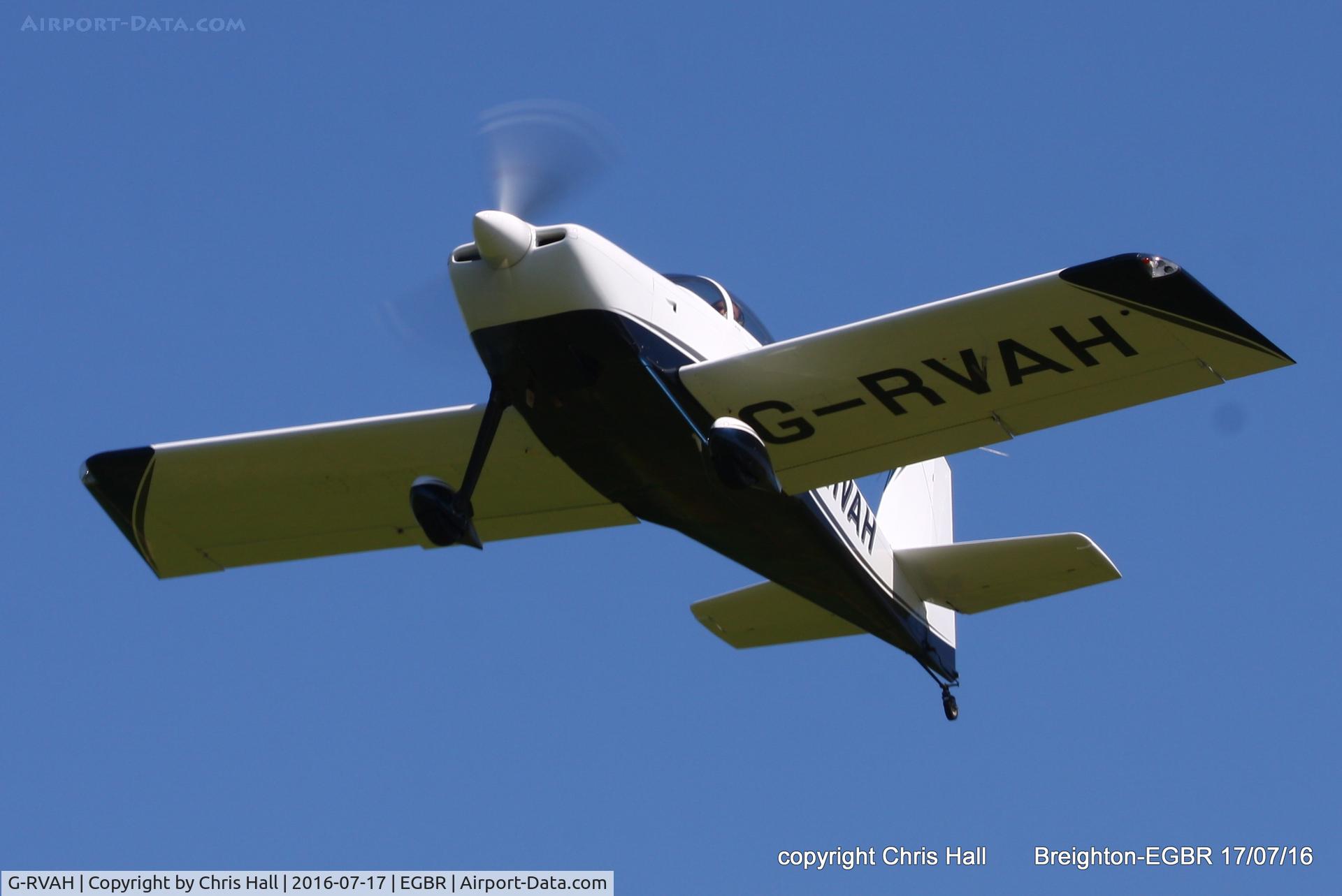 G-RVAH, 2012 Vans RV-7 C/N LAA 323-14963, at Breighton's Summer Fly-in