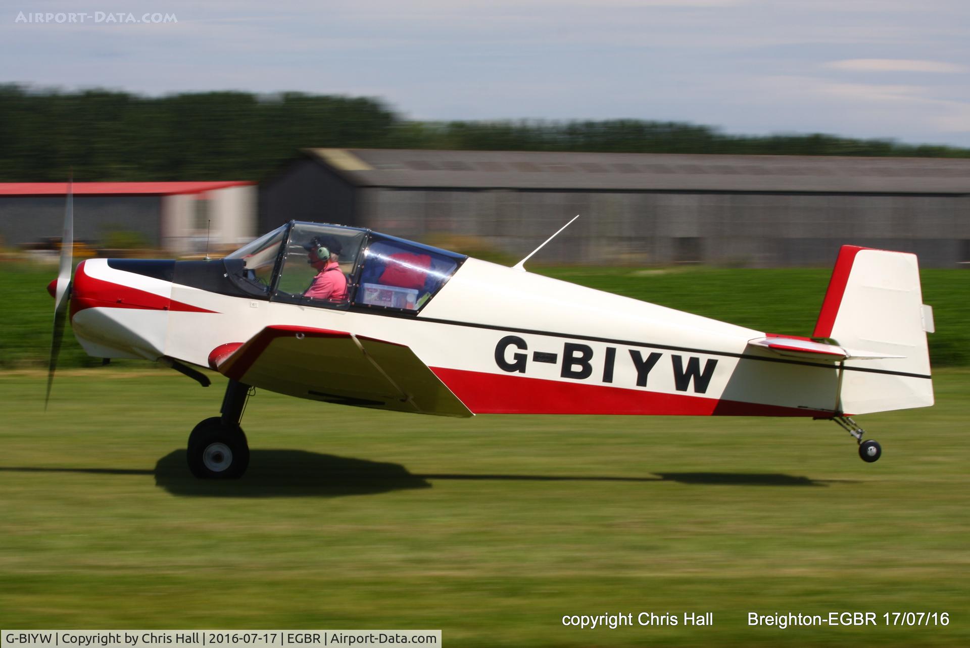 G-BIYW, 1963 Wassmer (Jodel) D-112 Club C/N 1209, at Breighton's Summer Fly-in