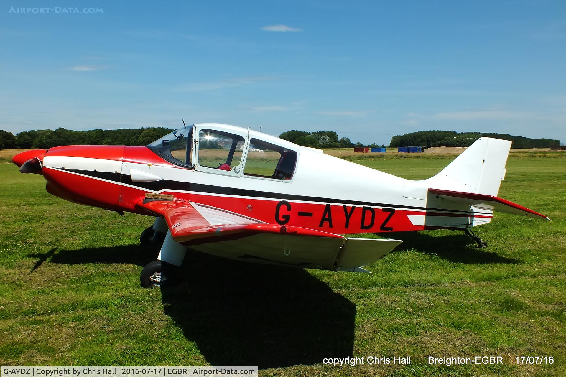 G-AYDZ, 1965 CEA Jodel DR-200 C/N 1, at Breighton's Summer Fly-in