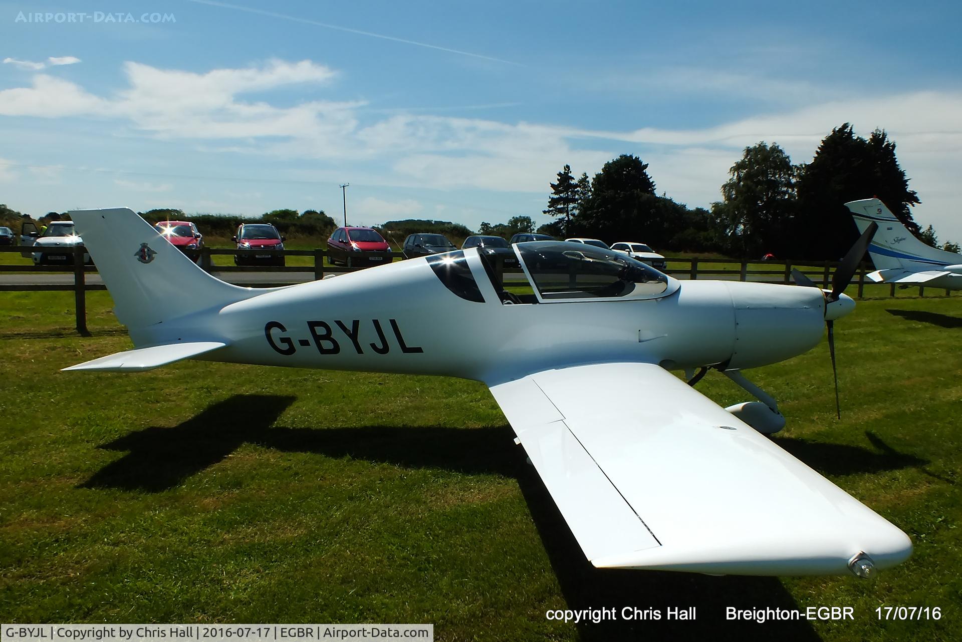 G-BYJL, 1999 Aero Designs Pulsar lll C/N PFA 202-13311, at Breighton's Summer Fly-in