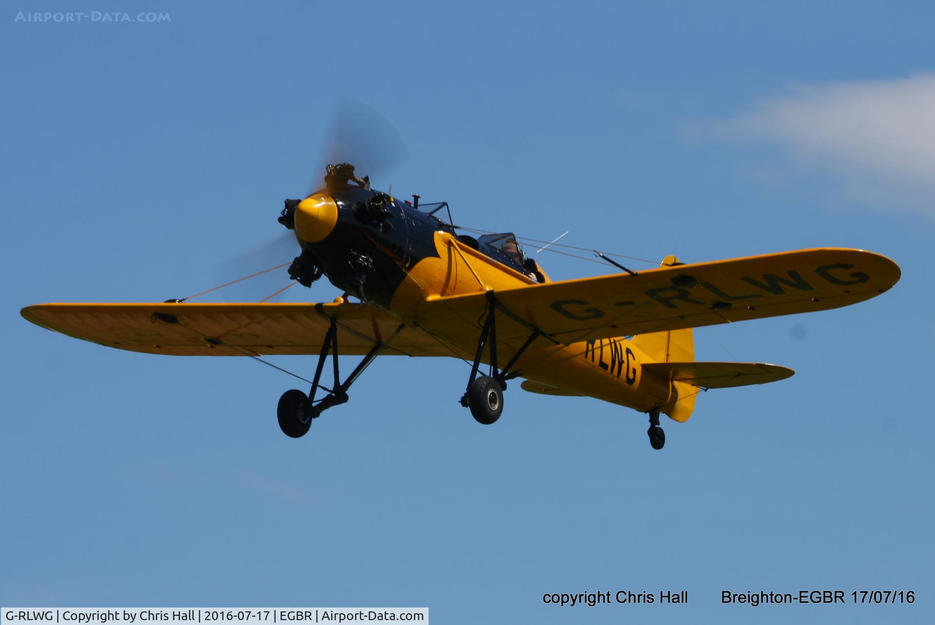G-RLWG, 1942 Ryan PT-22 Recruit (ST3KR) C/N 1716, at Breighton's Summer Fly-in
